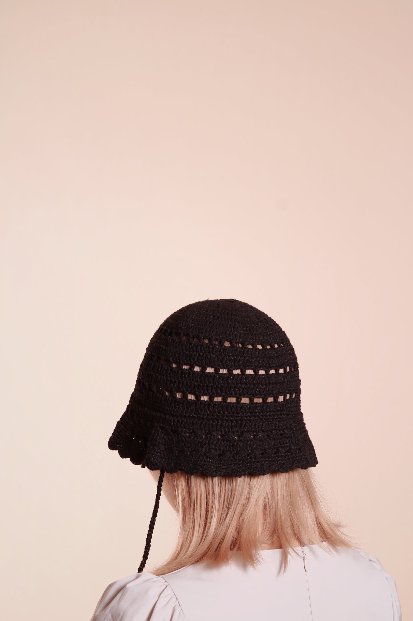 Mesh Bucket Hat (Black)