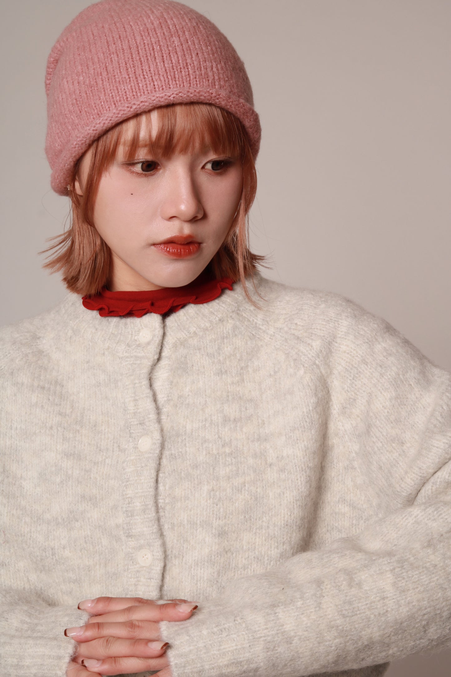 Grandma Cardigan (Light Grey)