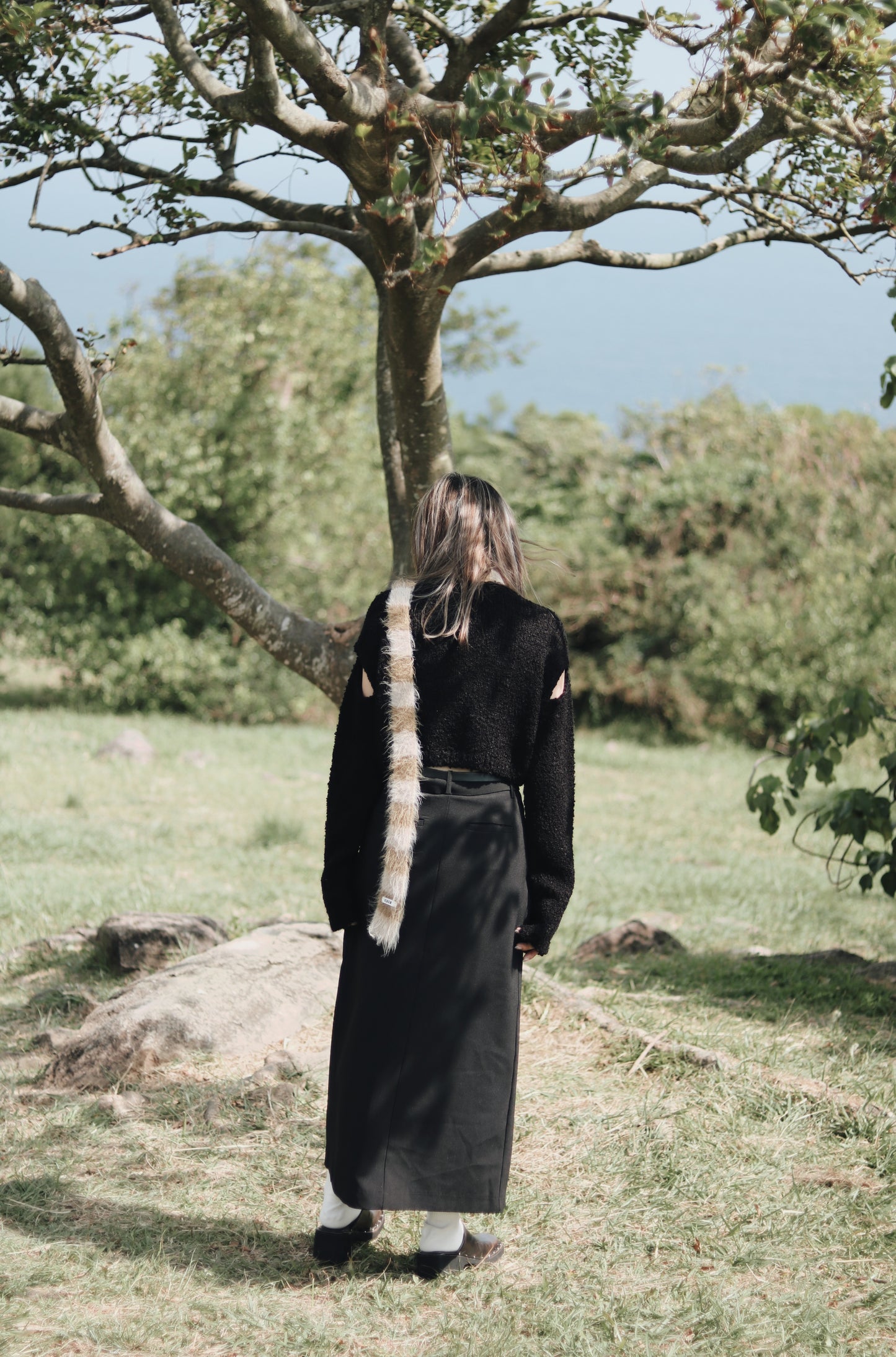 Pleated Skirt (Black)