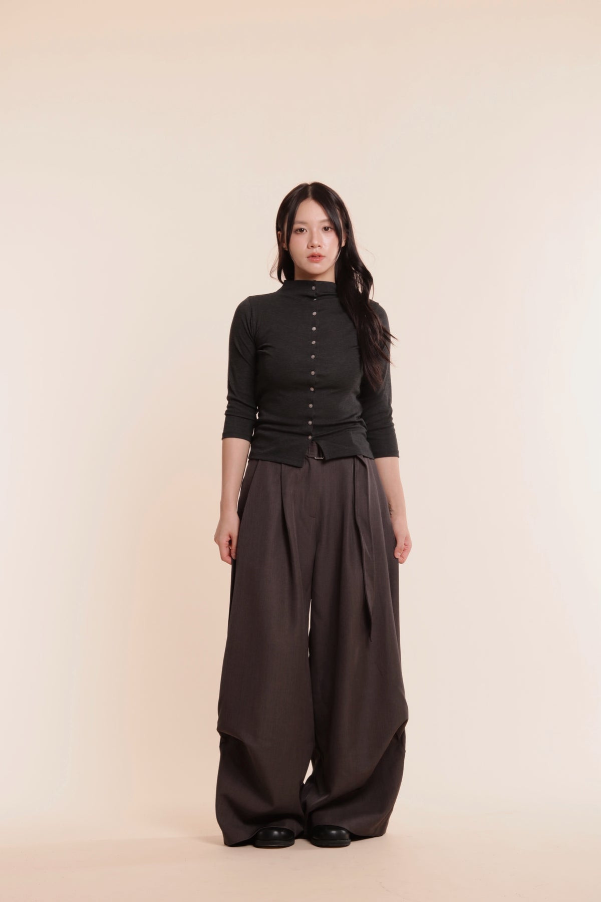 Fay Pants (Charcoal)
