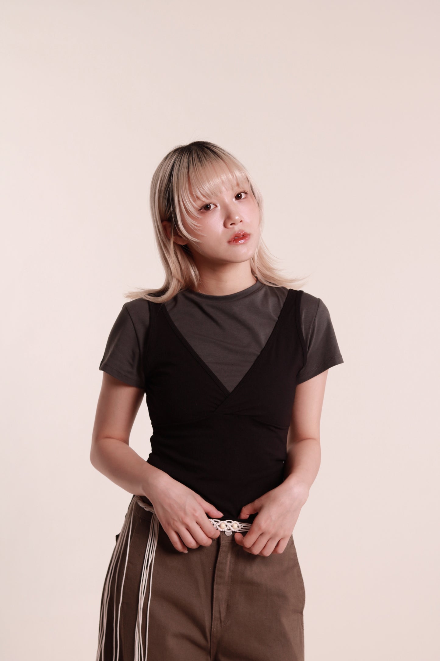 Lyla Tee Set (Black)