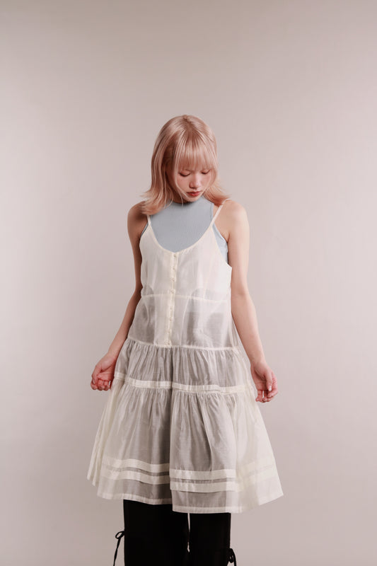 Doll See Through Dress (Ivory)