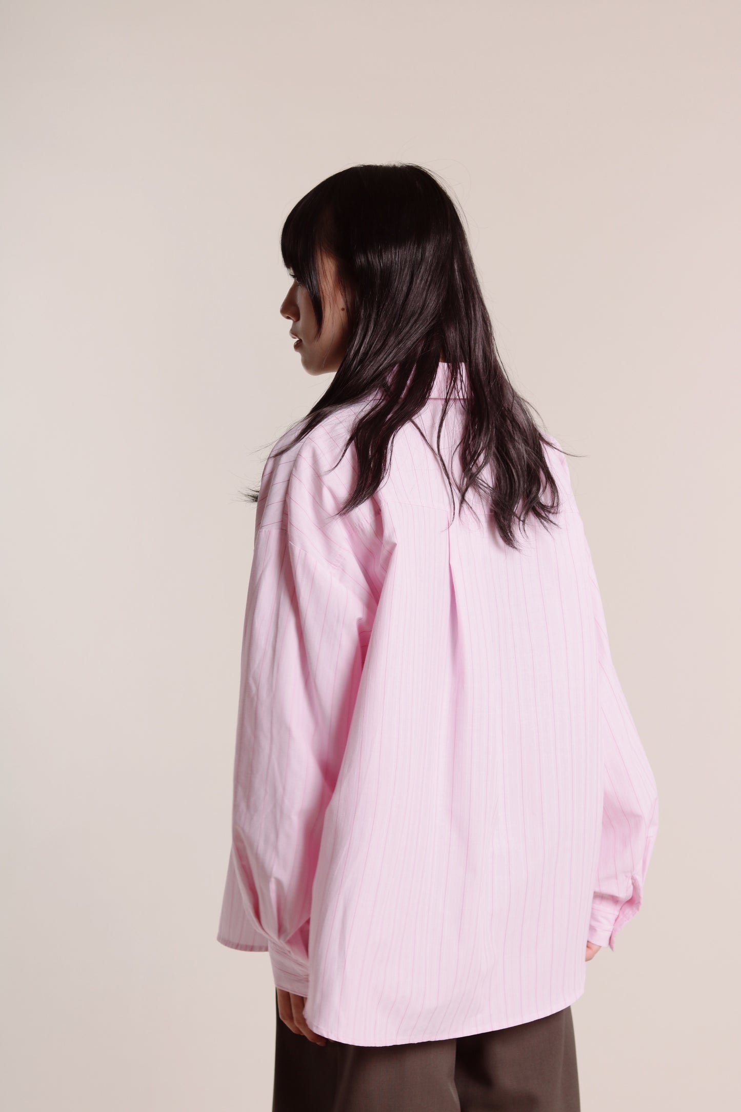 Spring Striped Shirt (Pink)