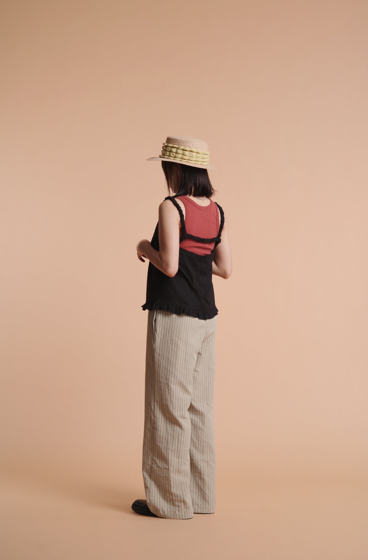 Striped Lazy Pants (Green)