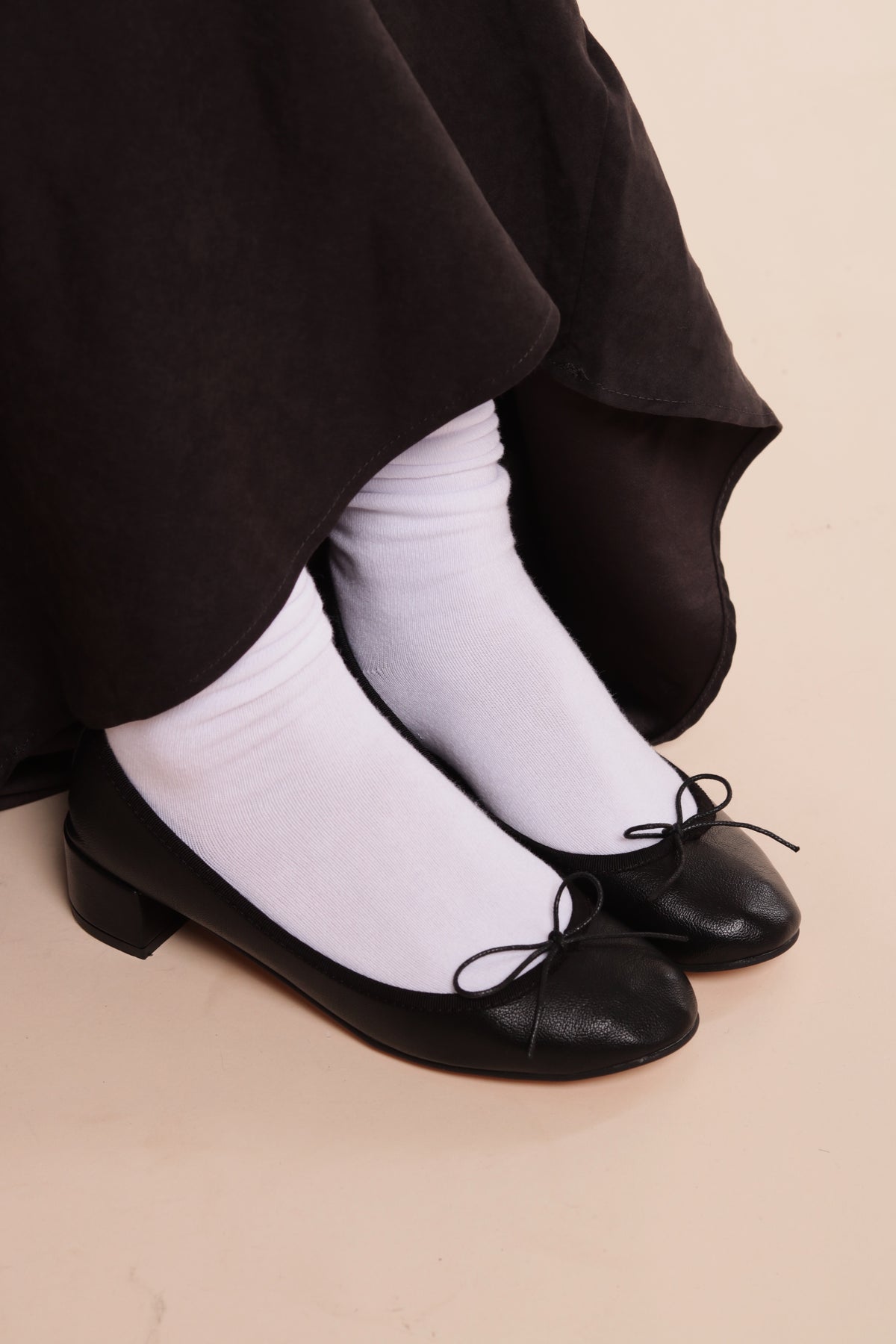 Ribbon Ballet Pumps