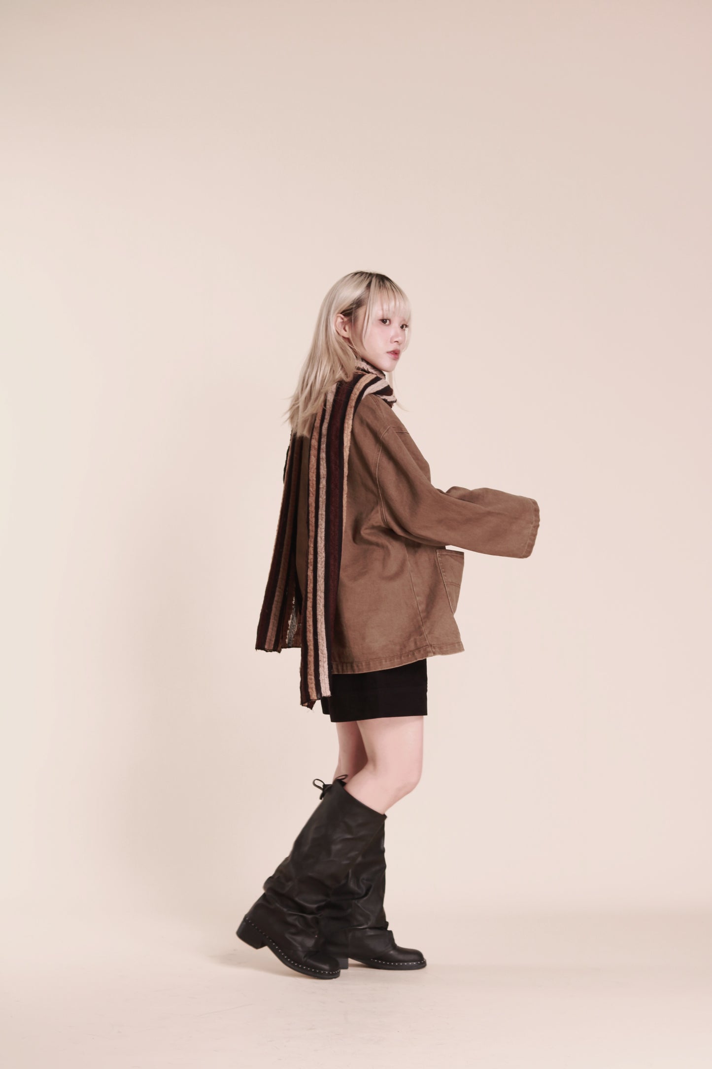 Atwood Scarf (Brown)