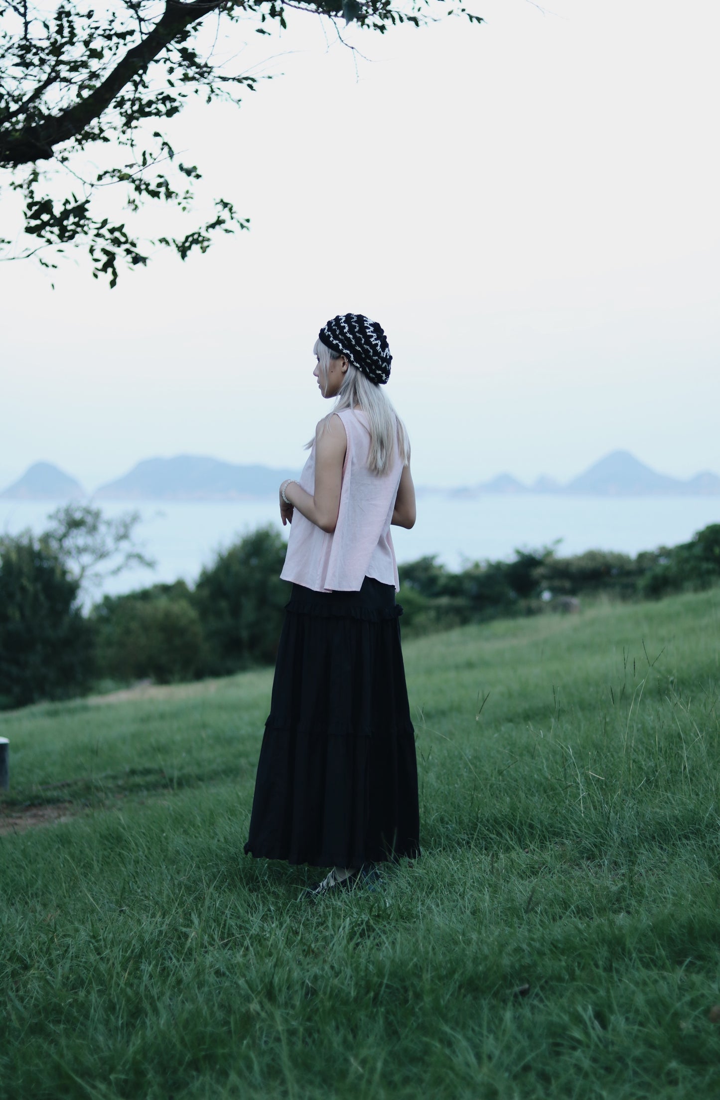 Daily Sleeveless Top (Pink)