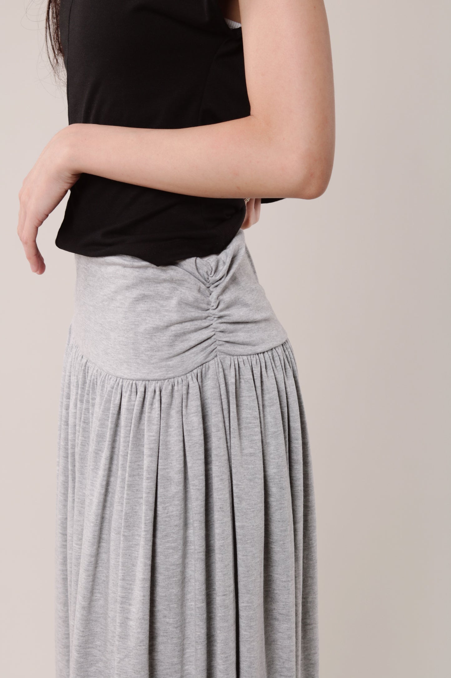 Softy Lazy Skirt (Grey)