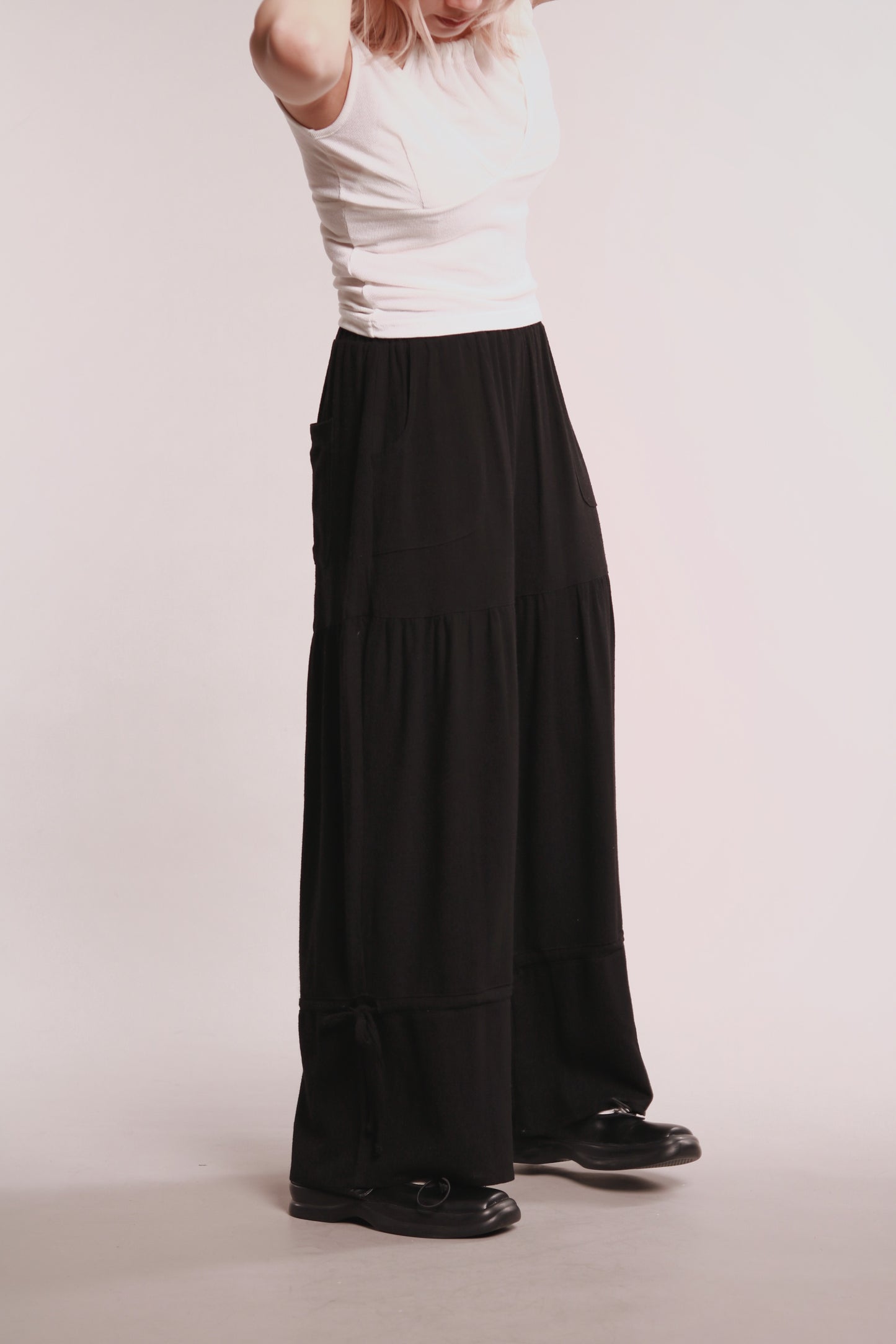 Linen Ease Pants (Black)