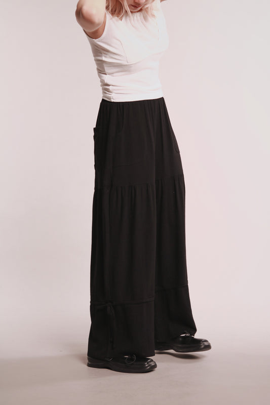 Linen Ease Pants (Black)