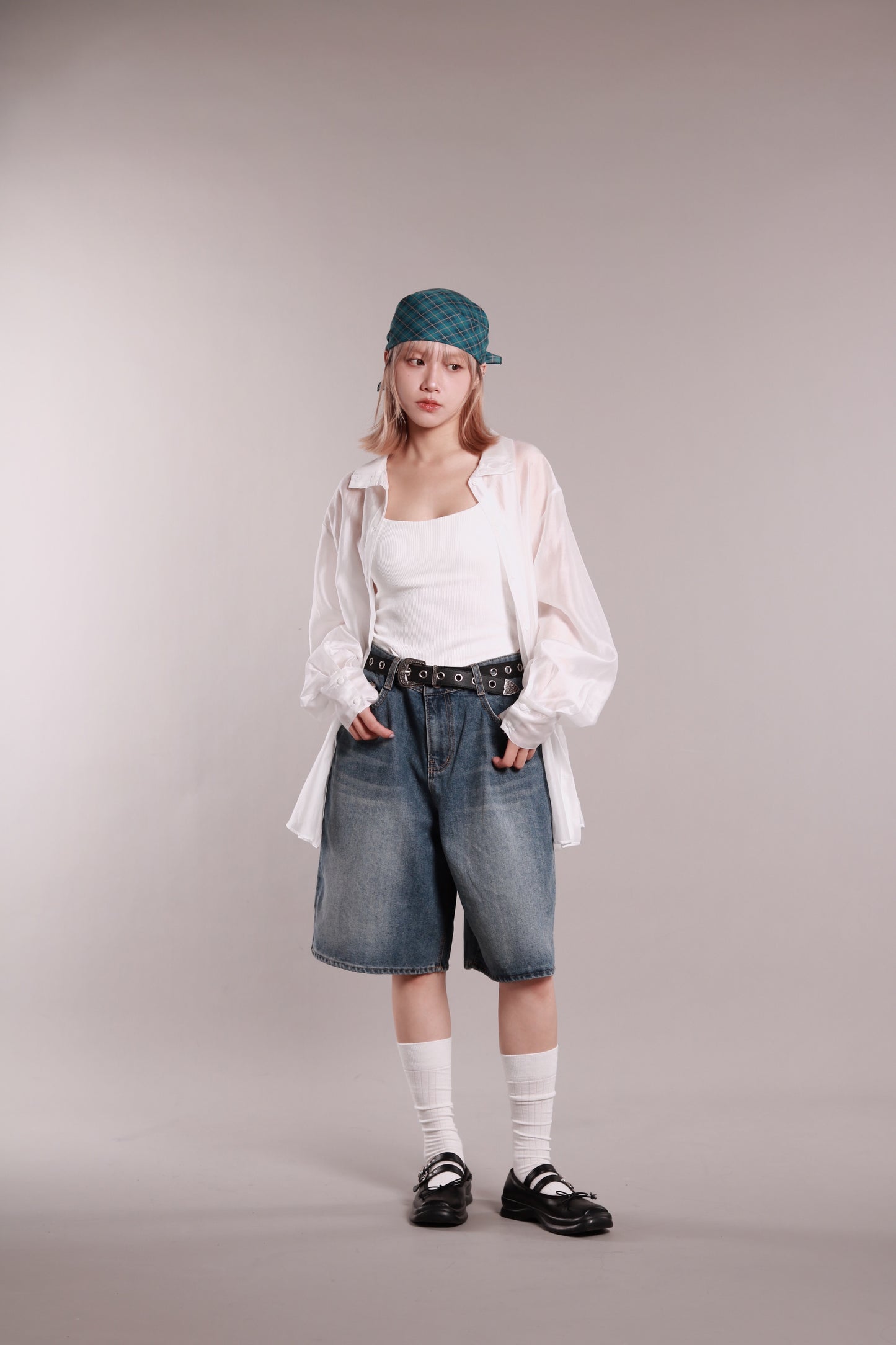 Scoop Bra Top (White)