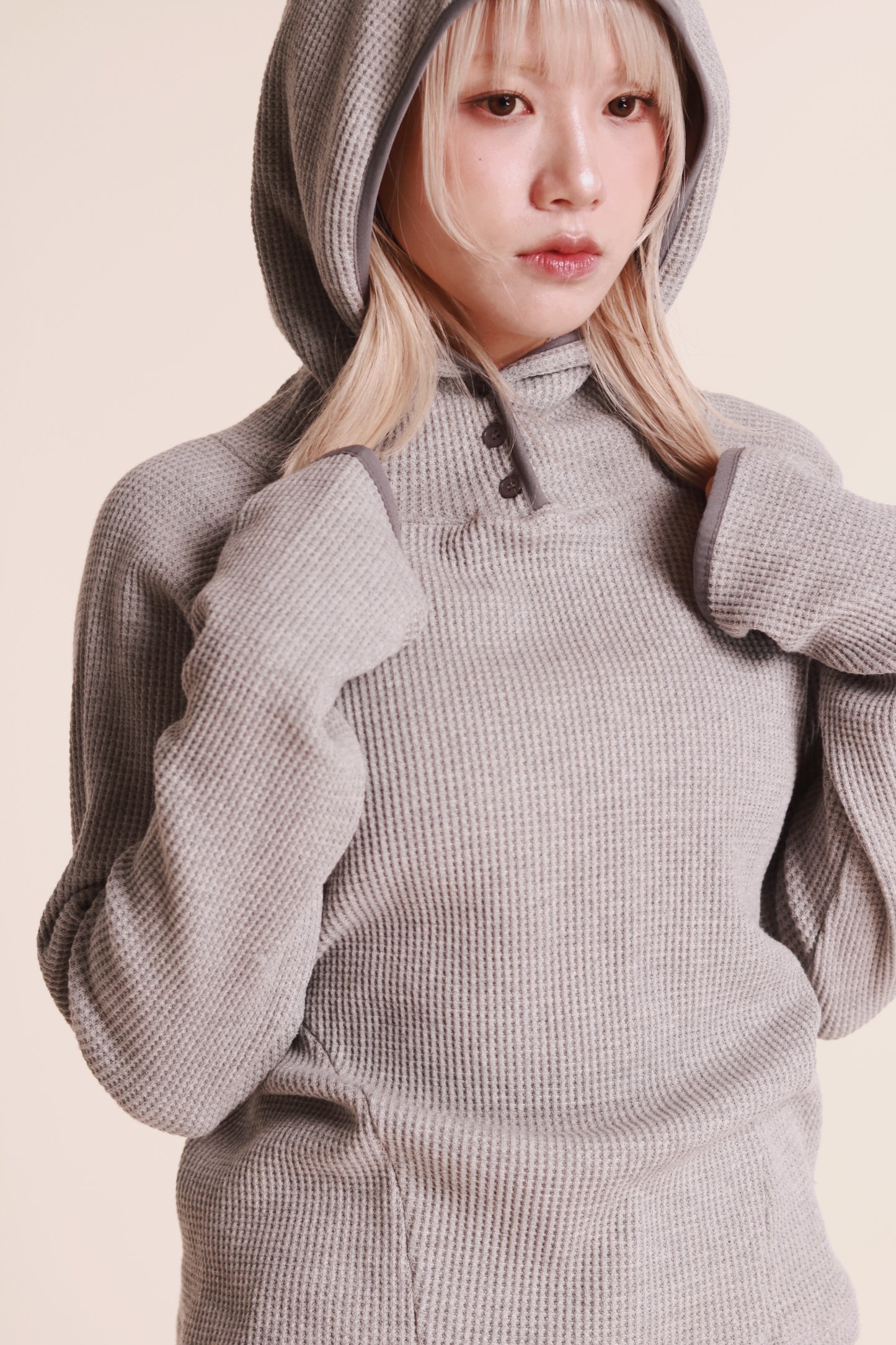 Waffle Boy Top (Grey)