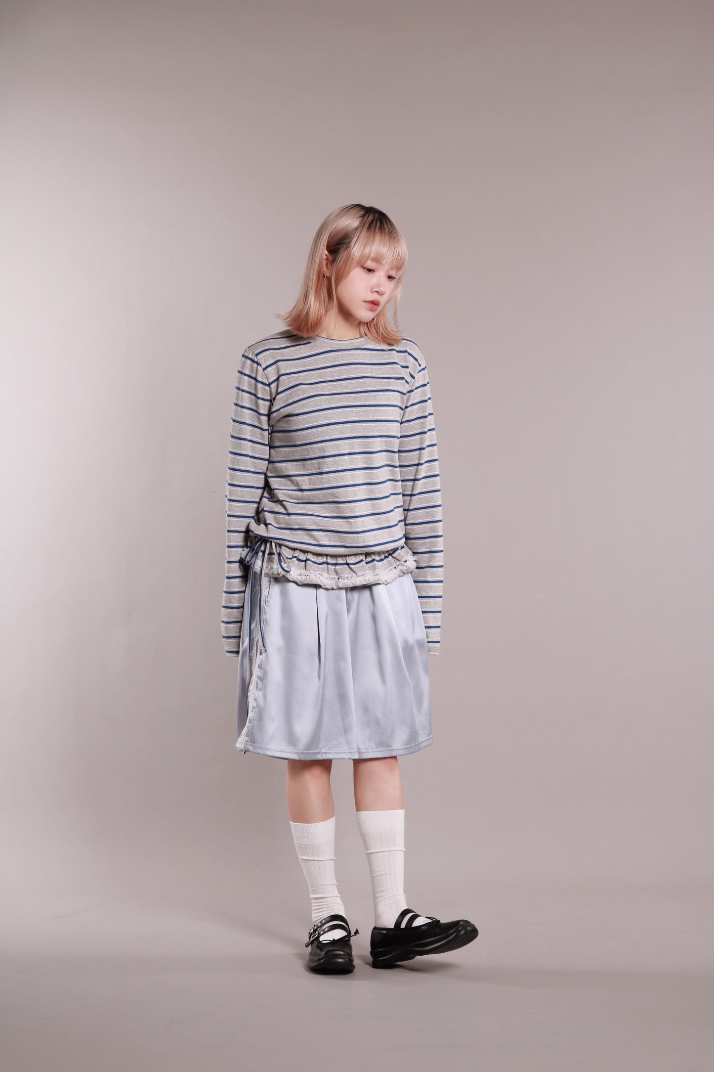 Sporty Lace Shorts (Sky)