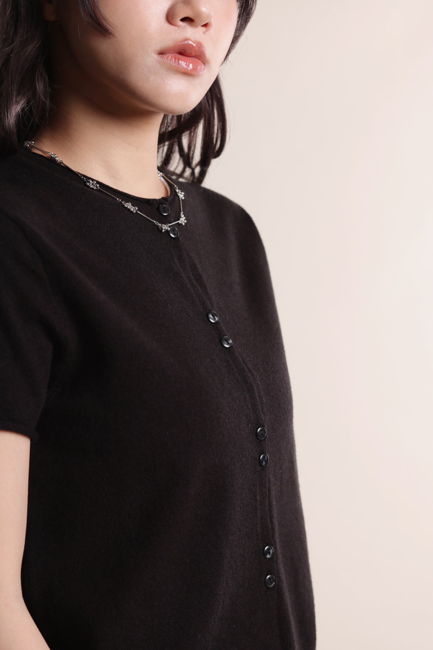 Mini Cardigan (Black)