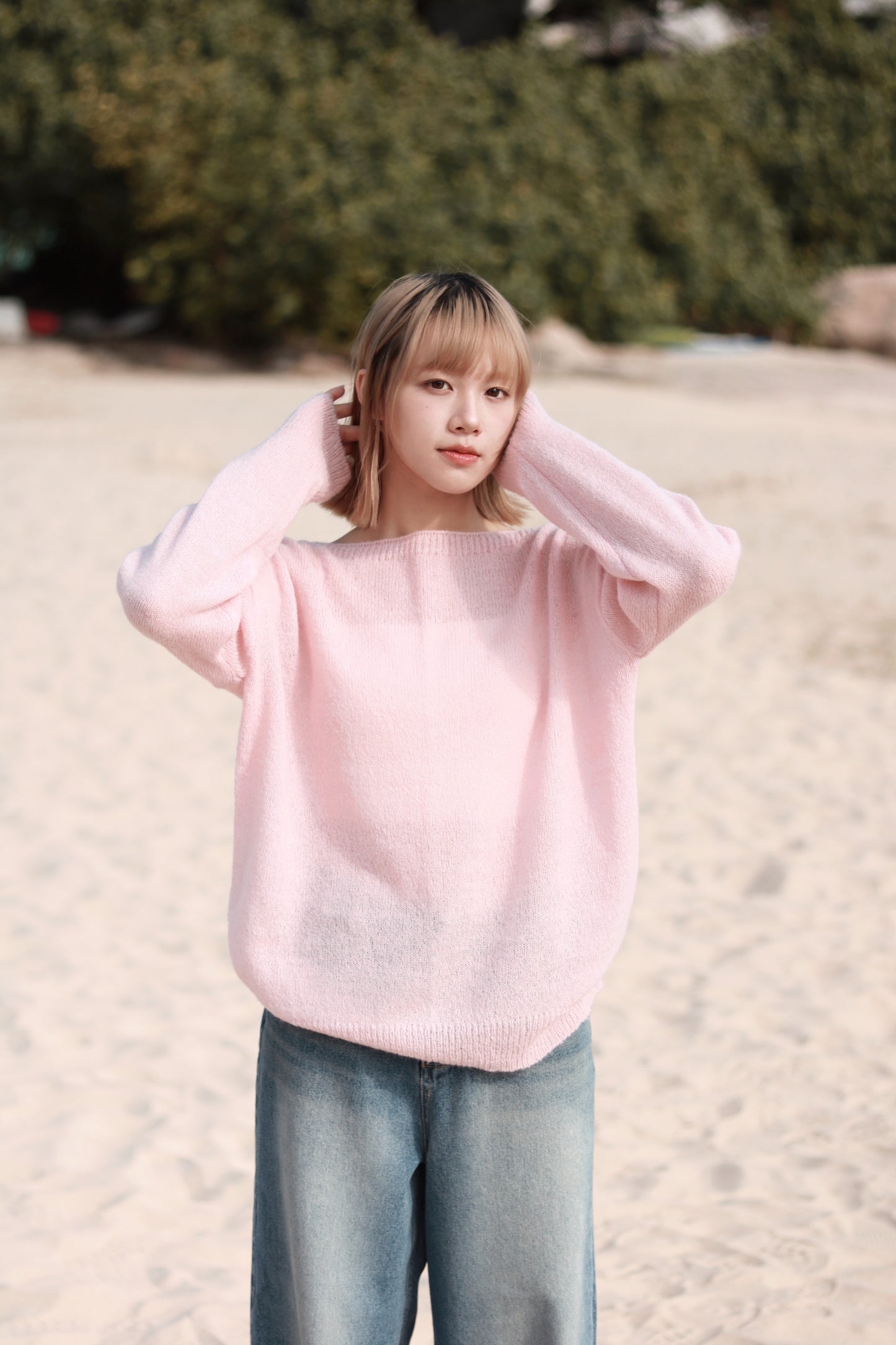 Spring Sweater (Pink)
