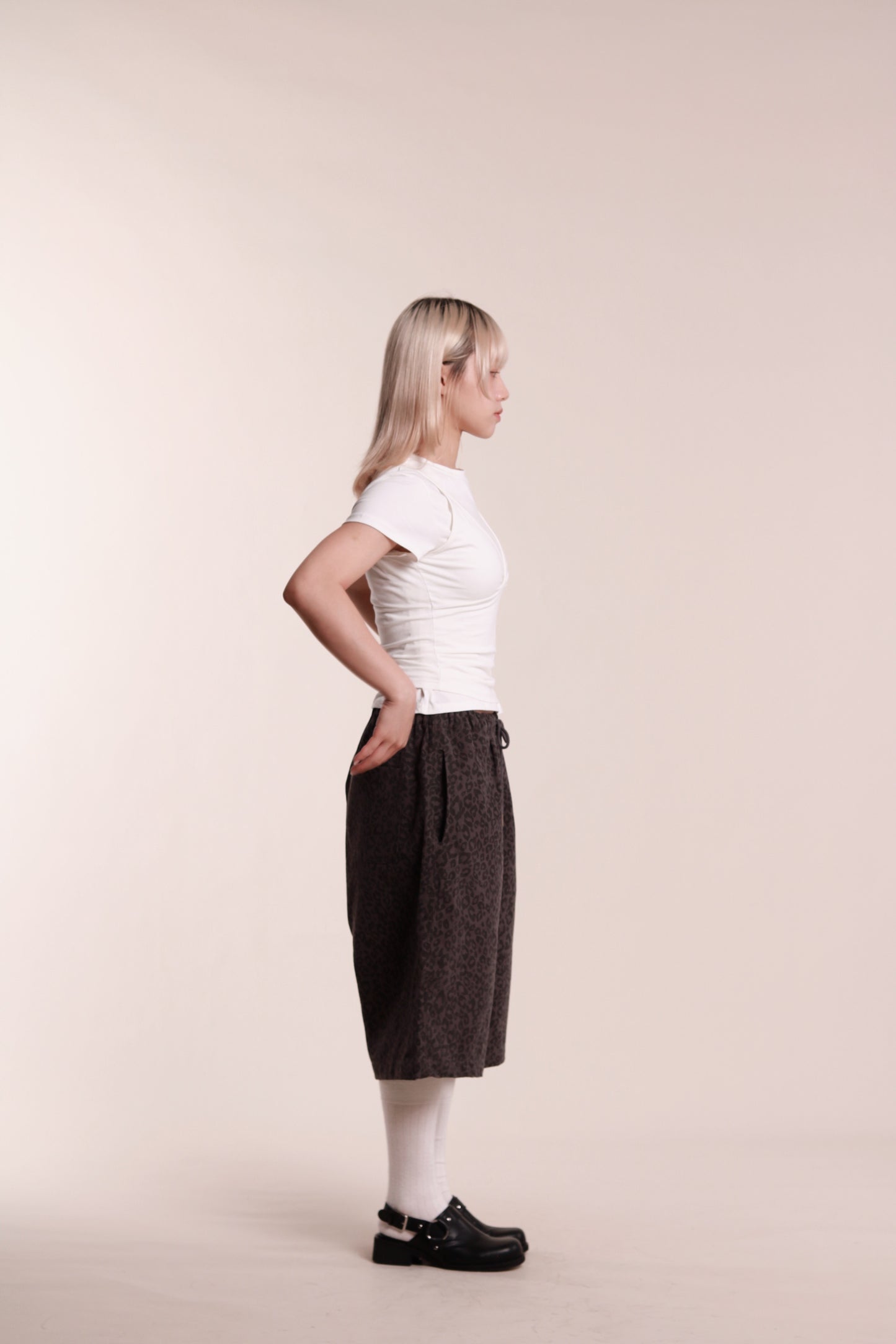 Lyla Tee Set (White)