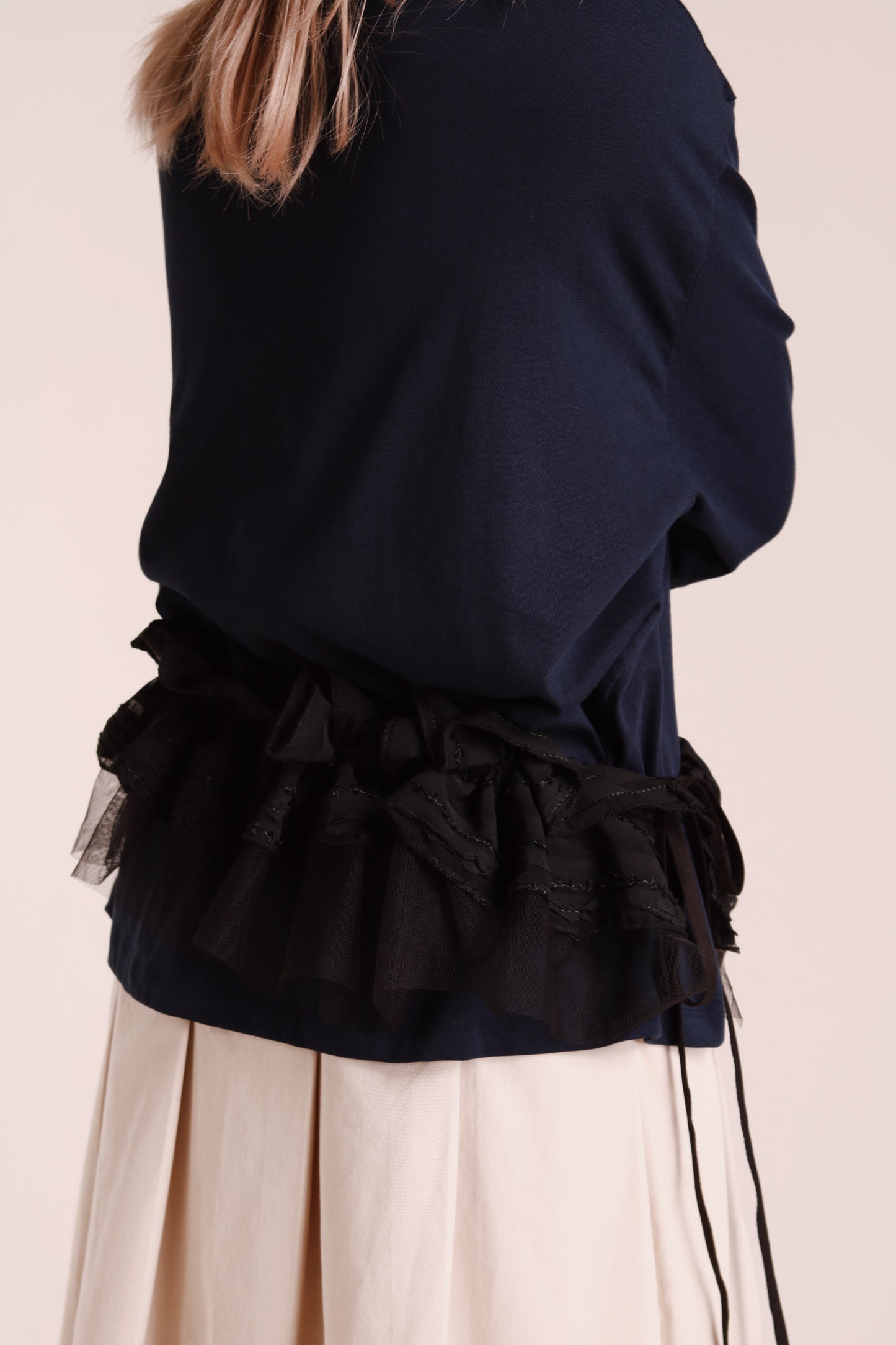 Ruffle Belt (Black)