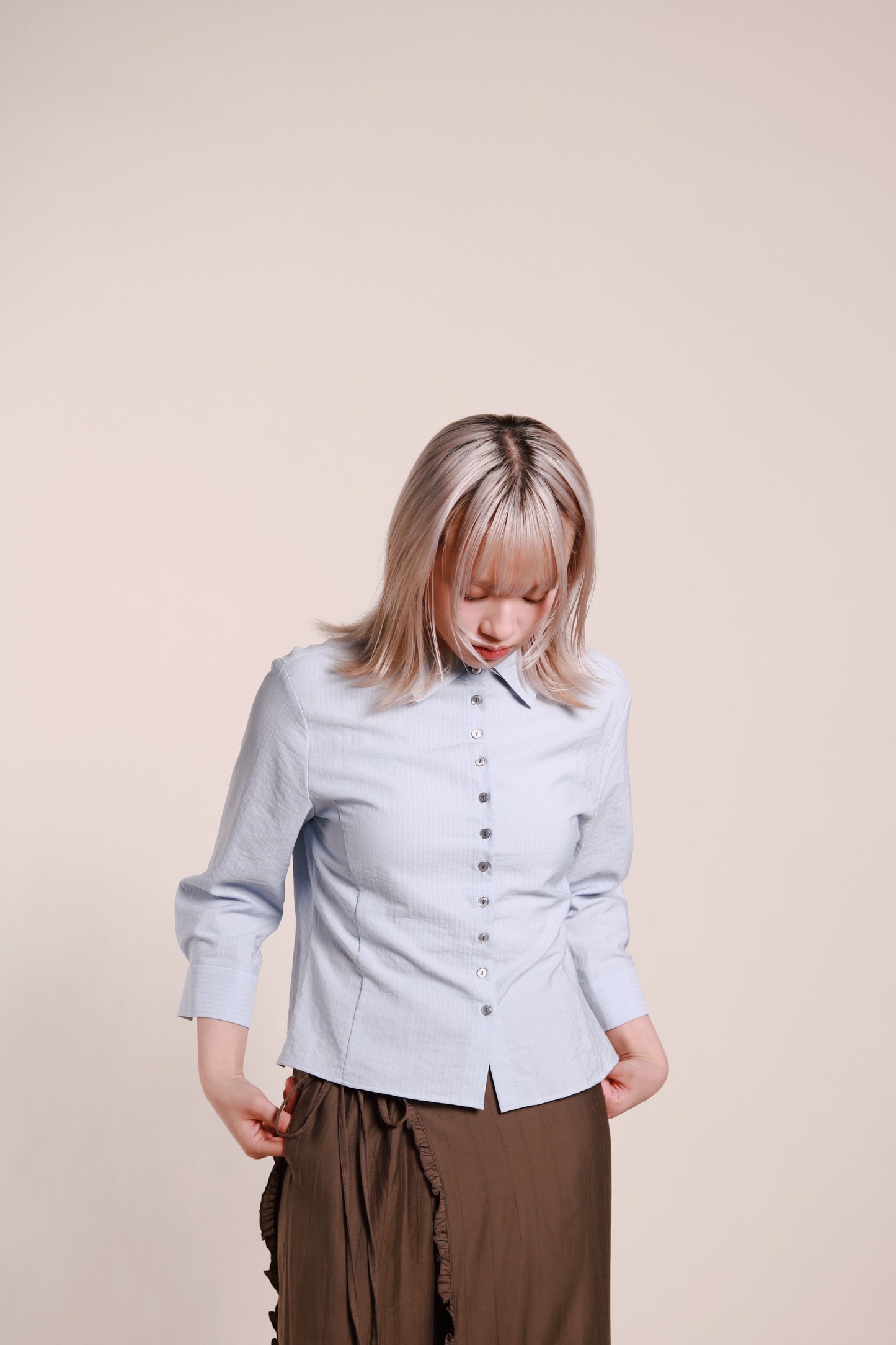 Clean Line Shirt (Blue)