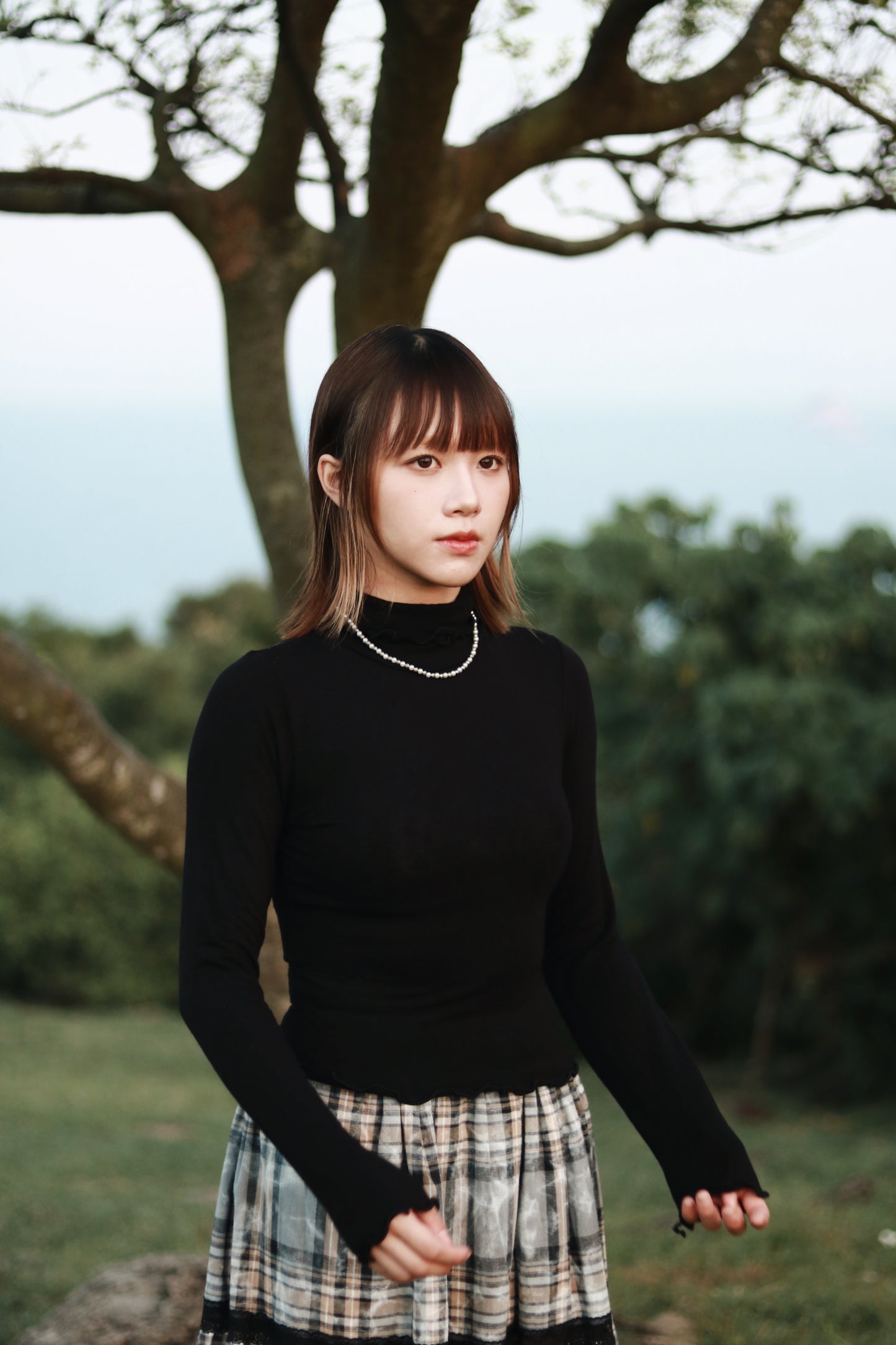 Double Fafa Top (Black)