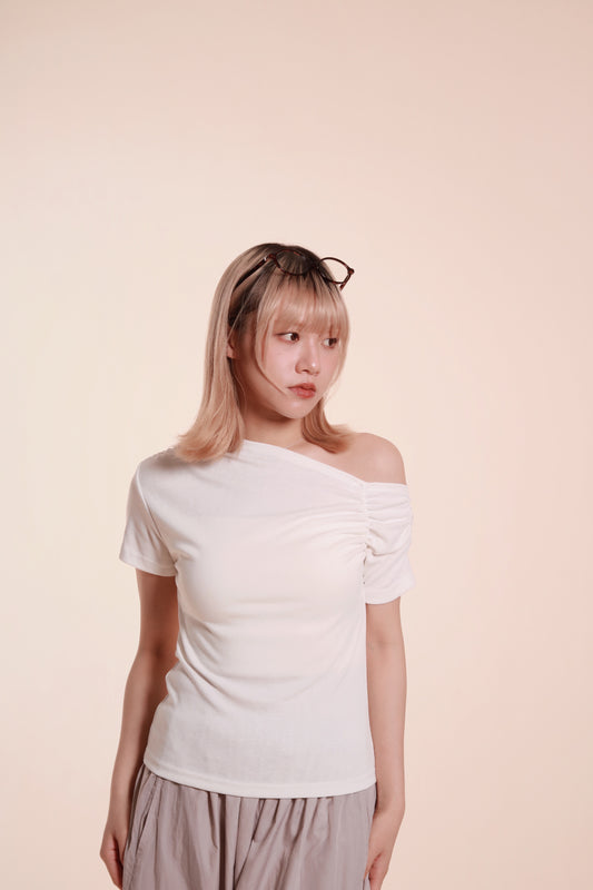 Asymmetry Top (White)