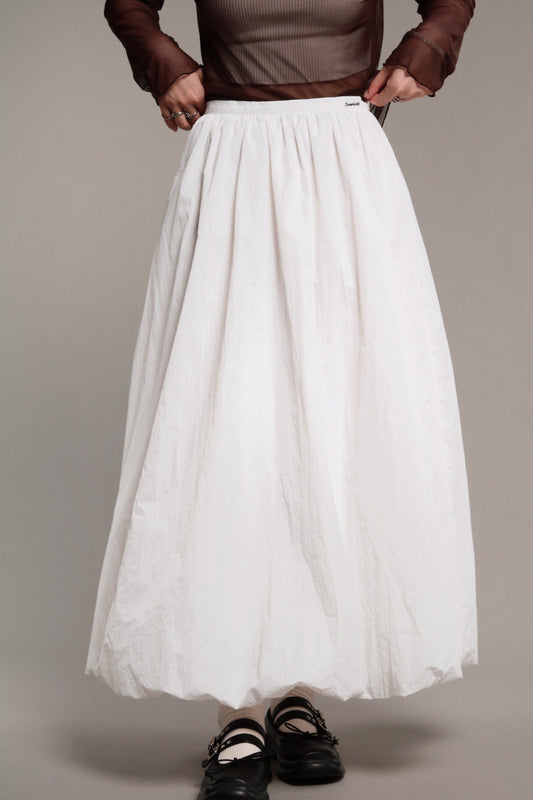 Bubble Skirt (White)