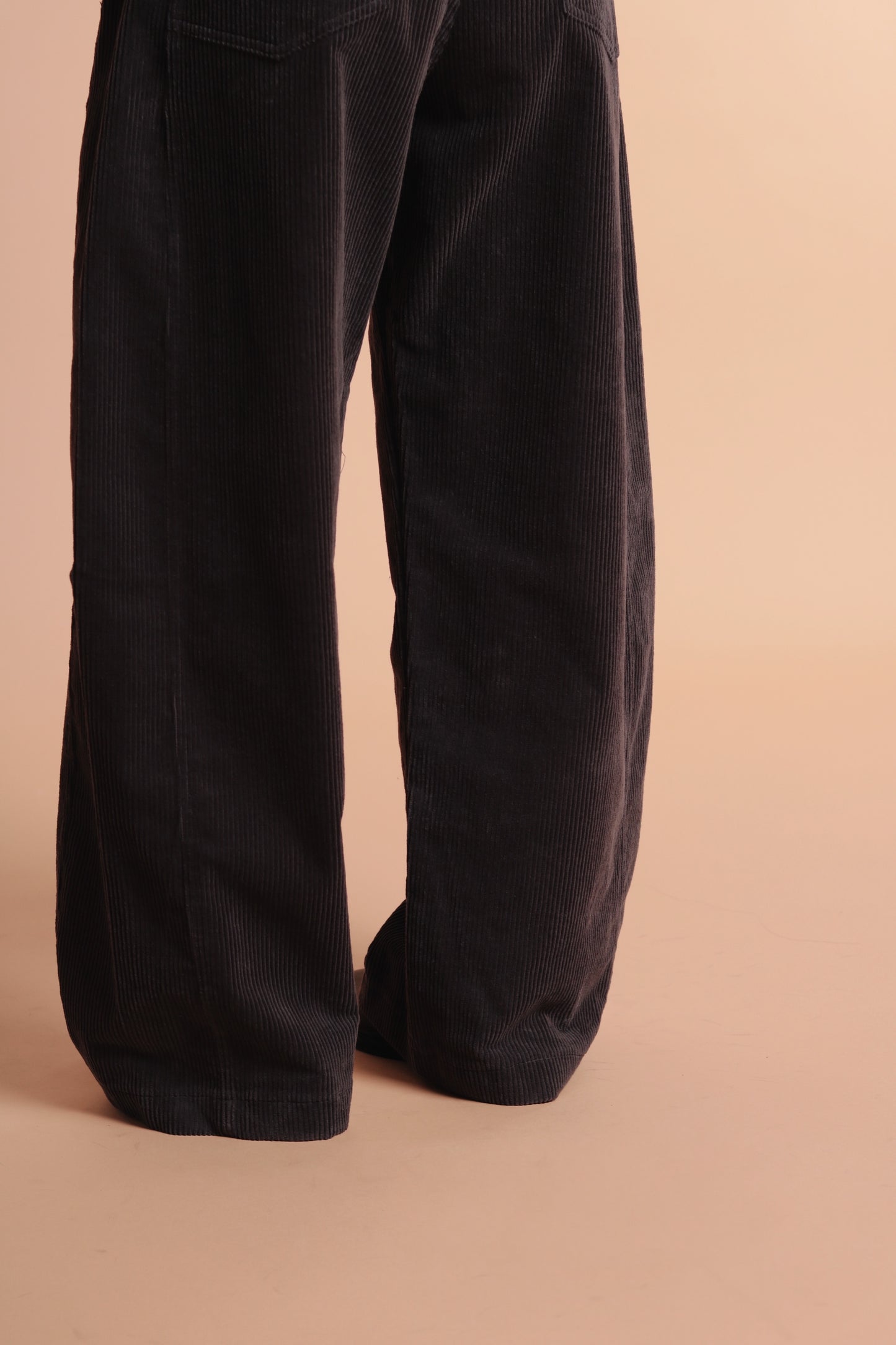 Marie Corduroy Pants (Charcoal)