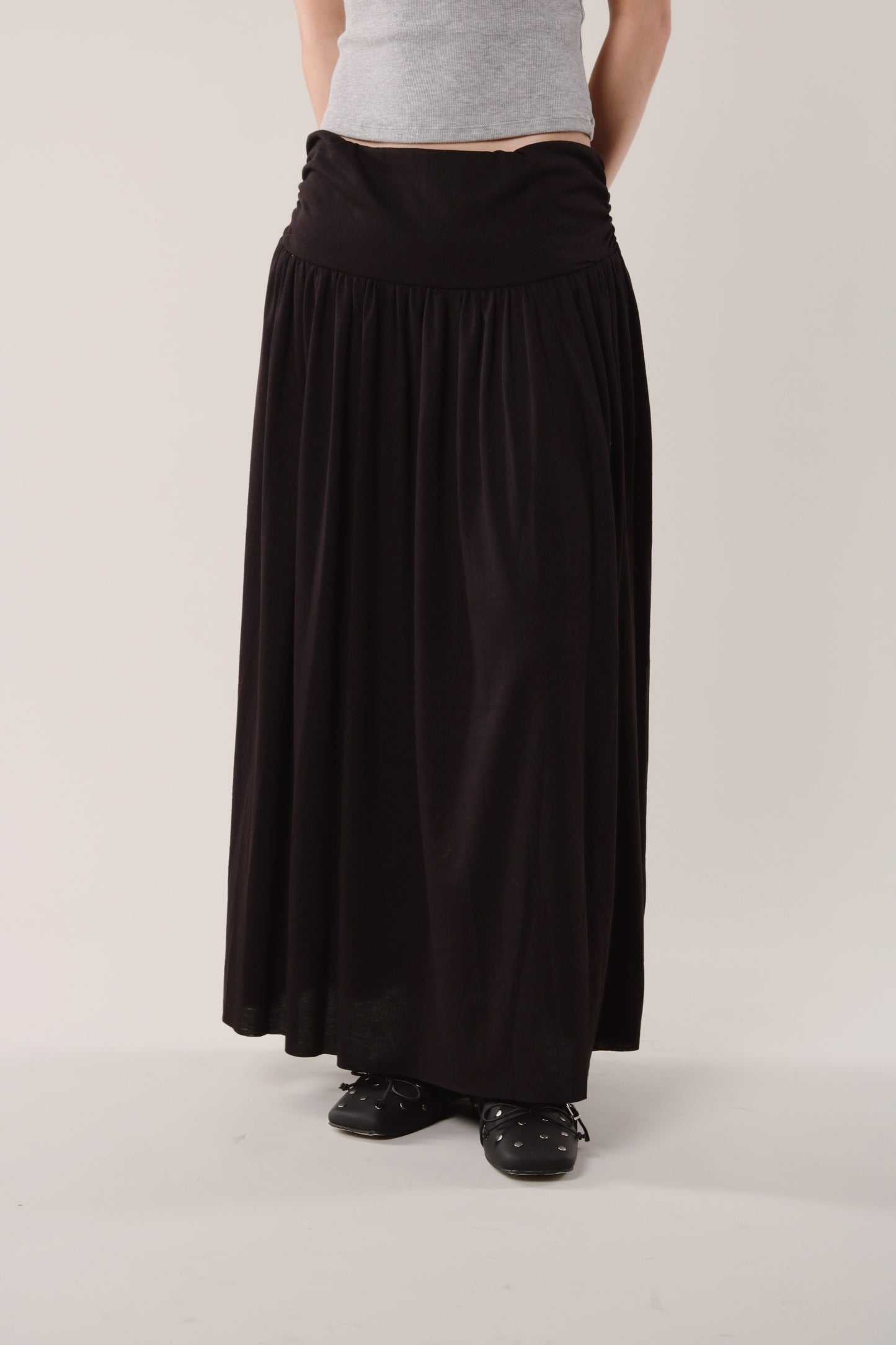 Softy Lazy Skirt (Black)