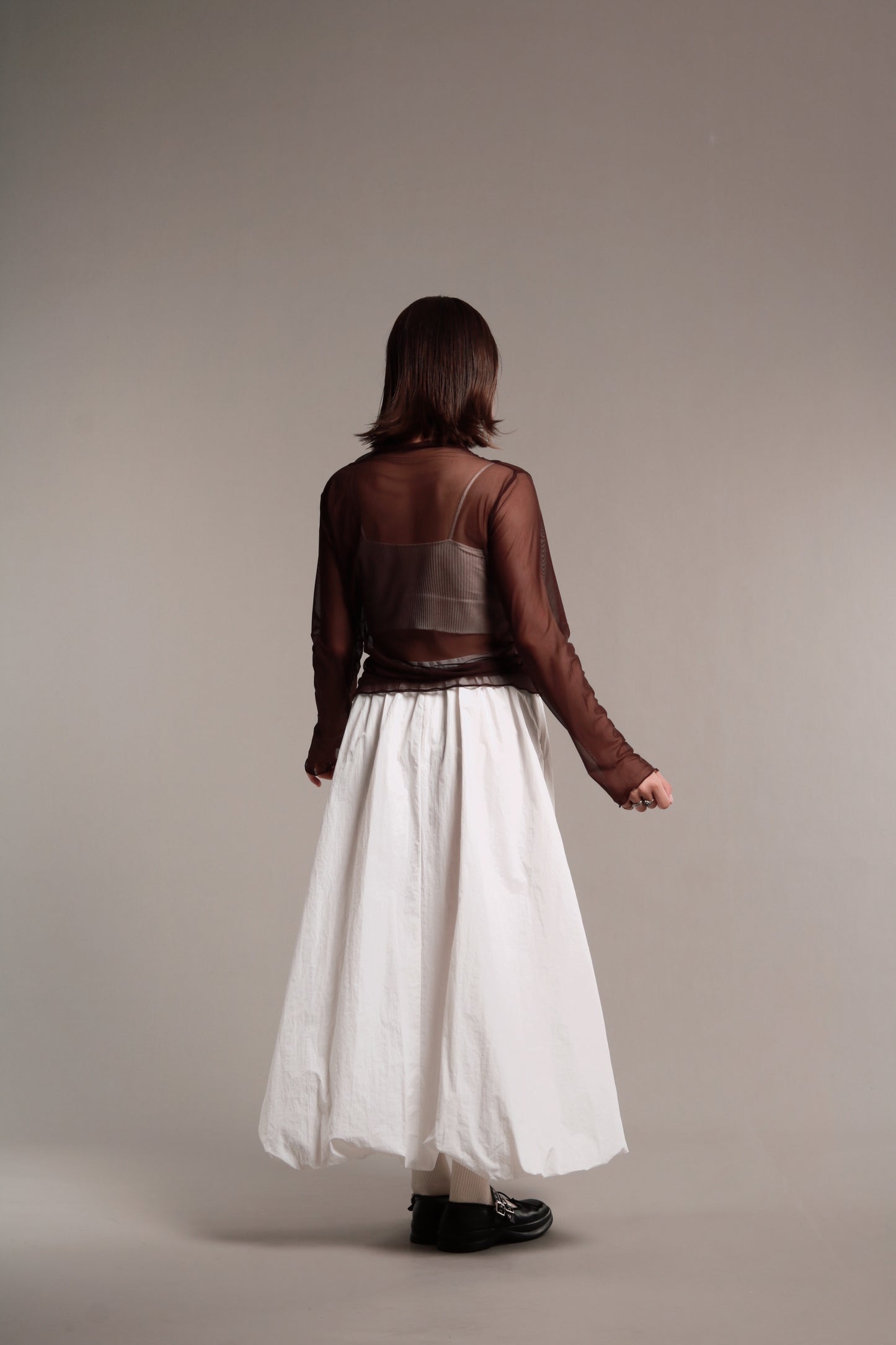 Bubble Skirt (White)