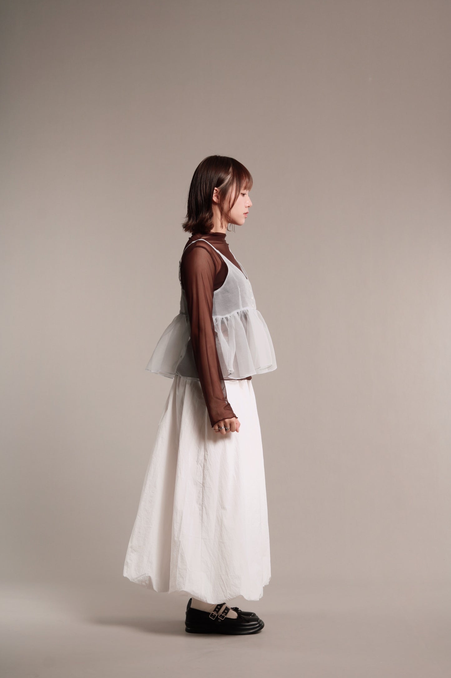 Bubble Skirt (White)