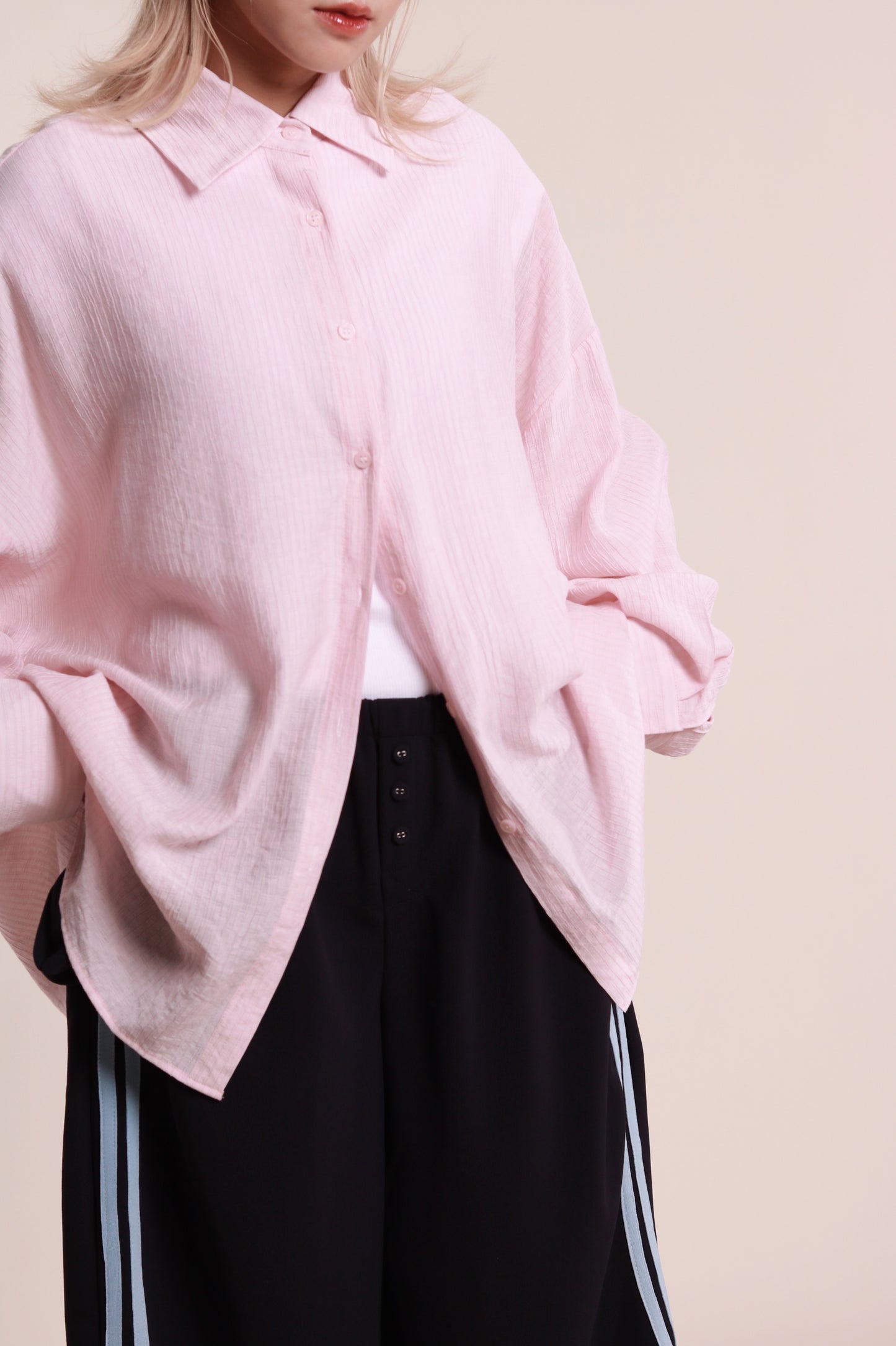 Softy Oversize Shirt (Pink)