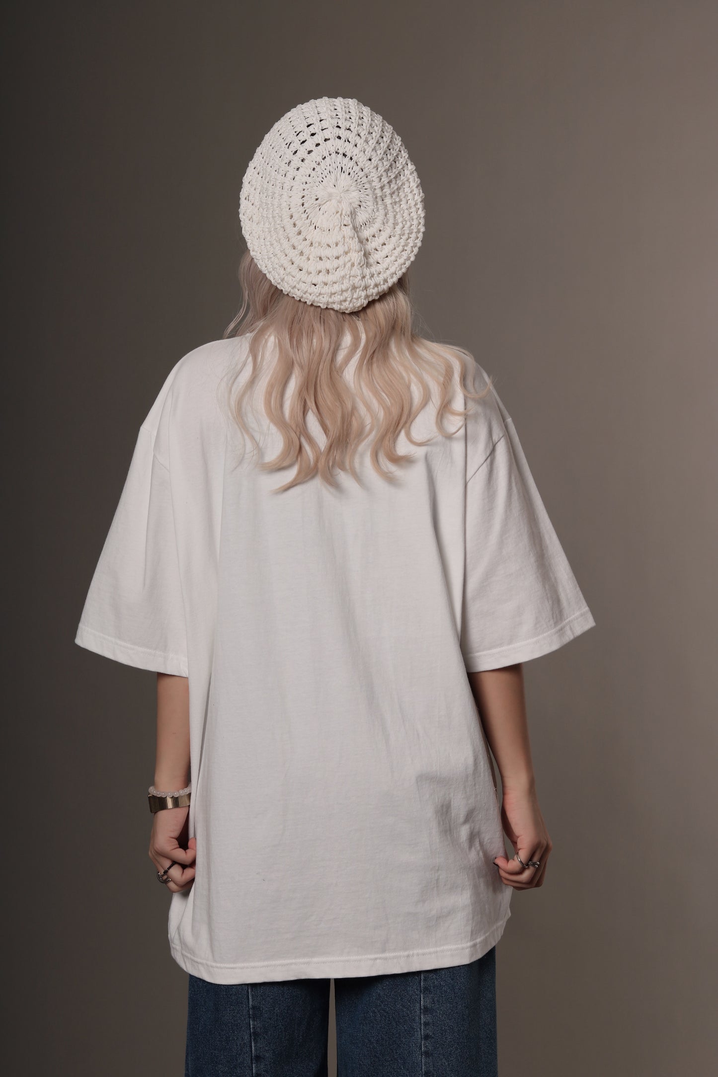 Daily Knit Beret (Black/Blue/Pink/Purple/White)
