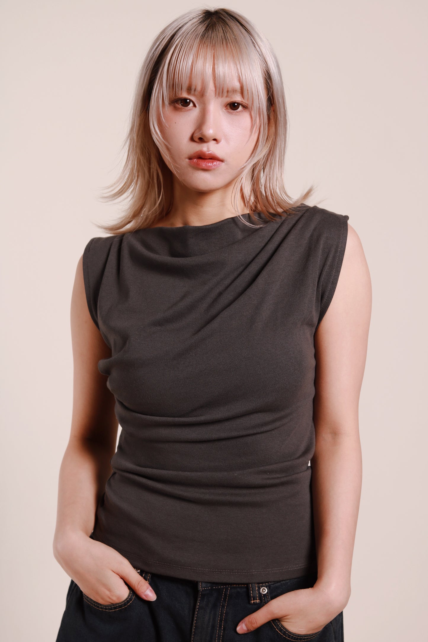 Muse Top (Charcoal)