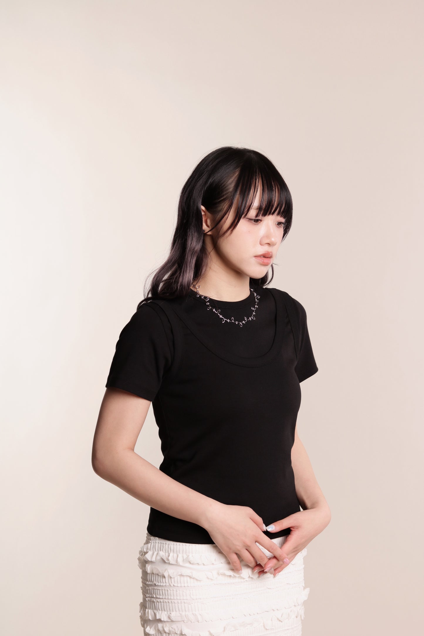 Gina Tee Set (Black)