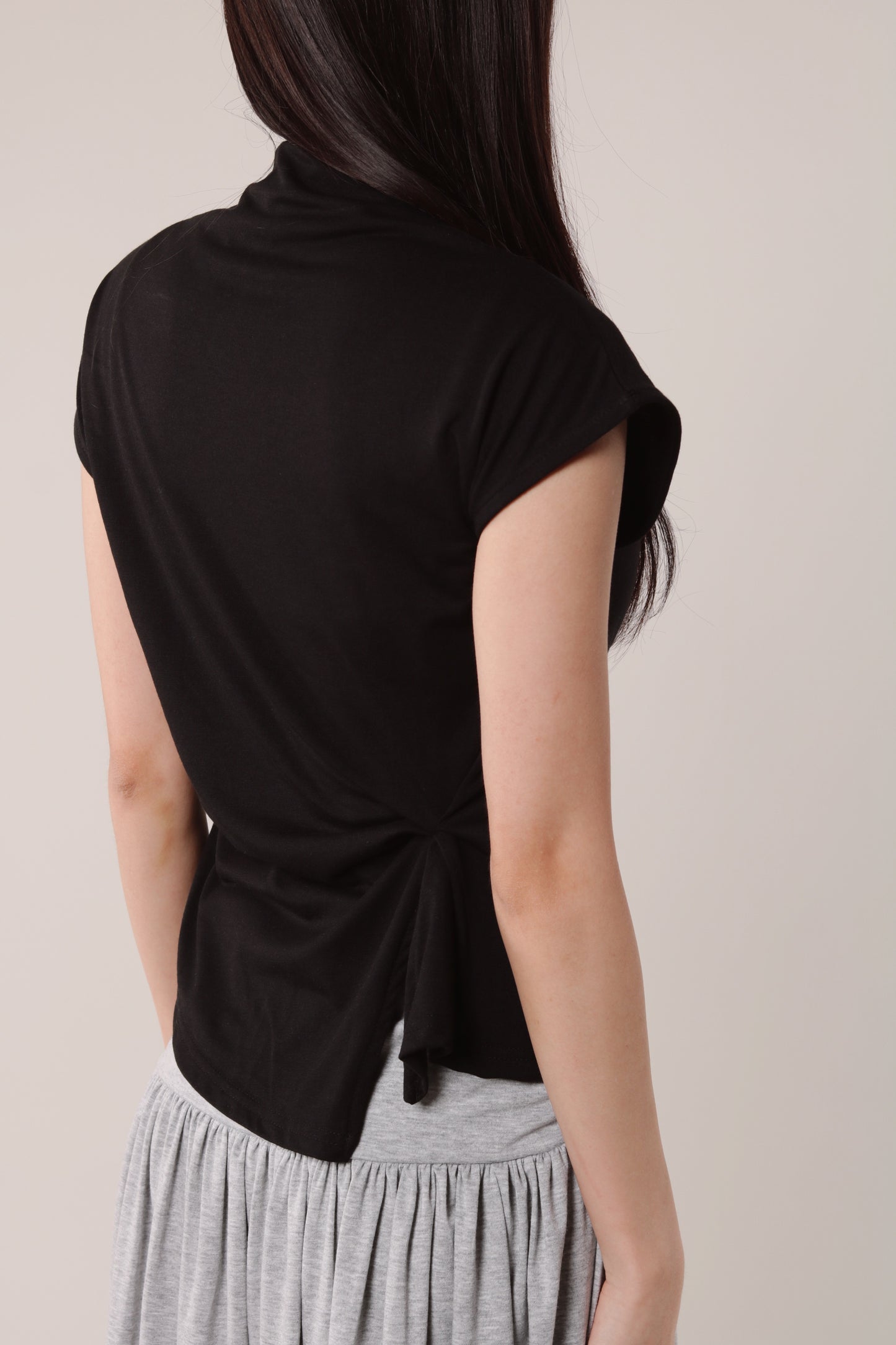 Borg Gathered Tee (Black)