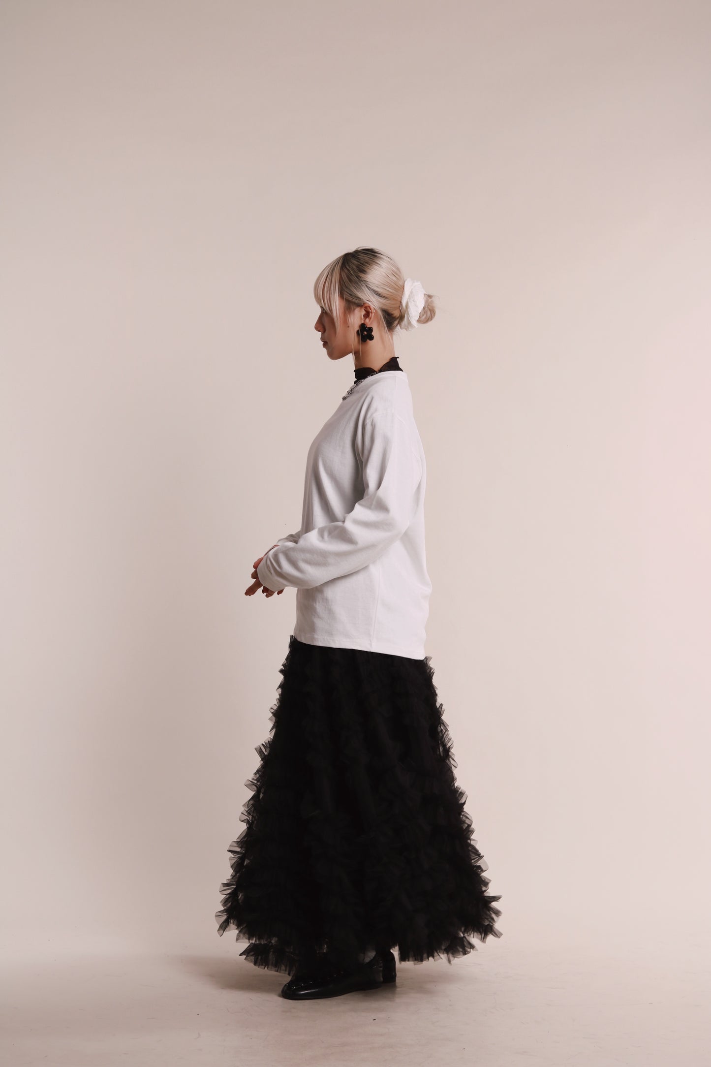 Doll Lace Skirt (Black)