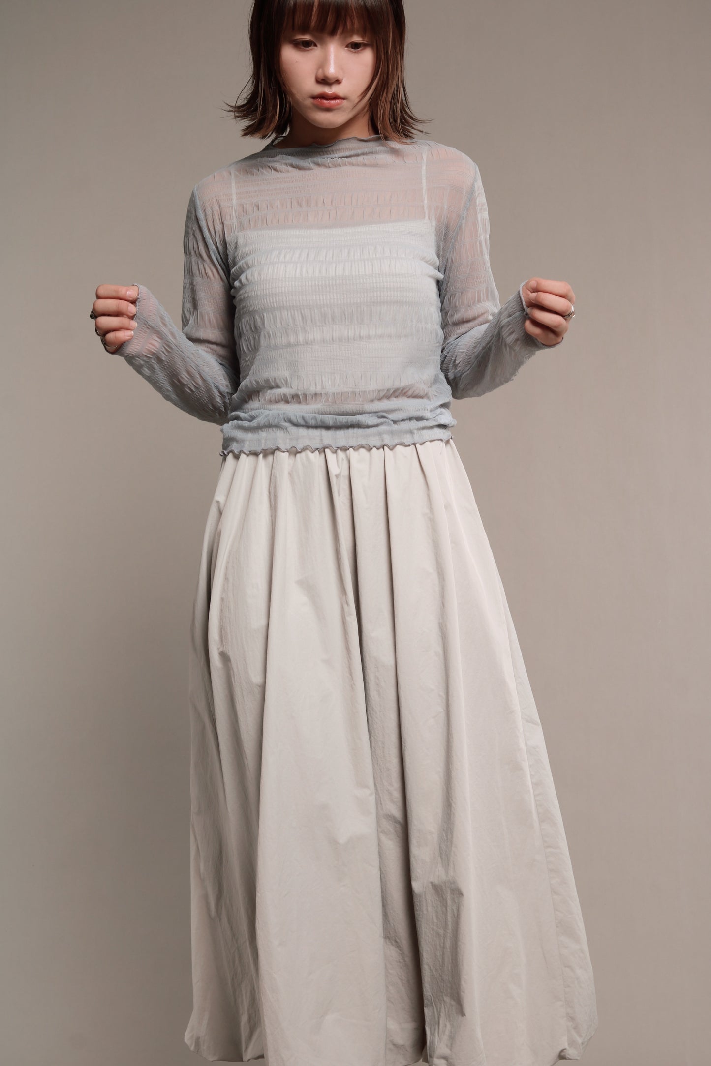 Bubble Skirt (Grey)
