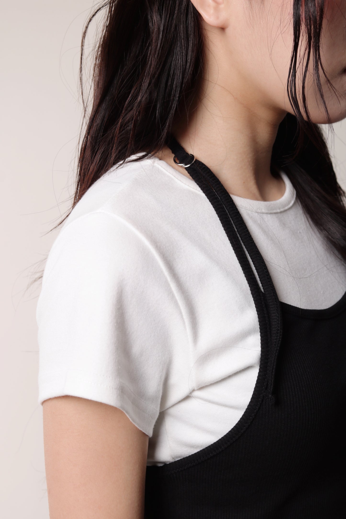 Slim Halter Top (Black)