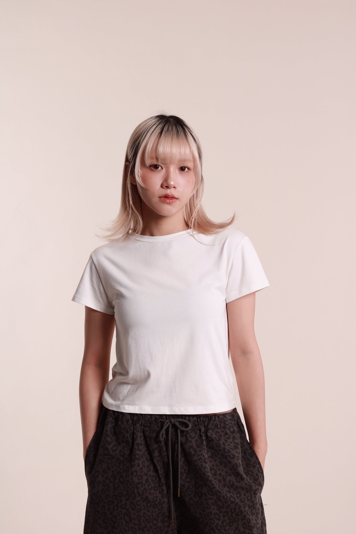 Lyla Tee Set (White)