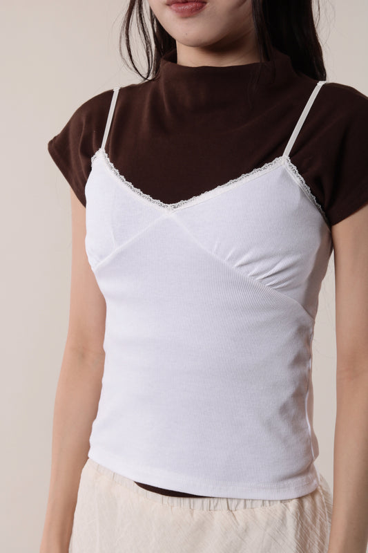 Lace Cami (White)