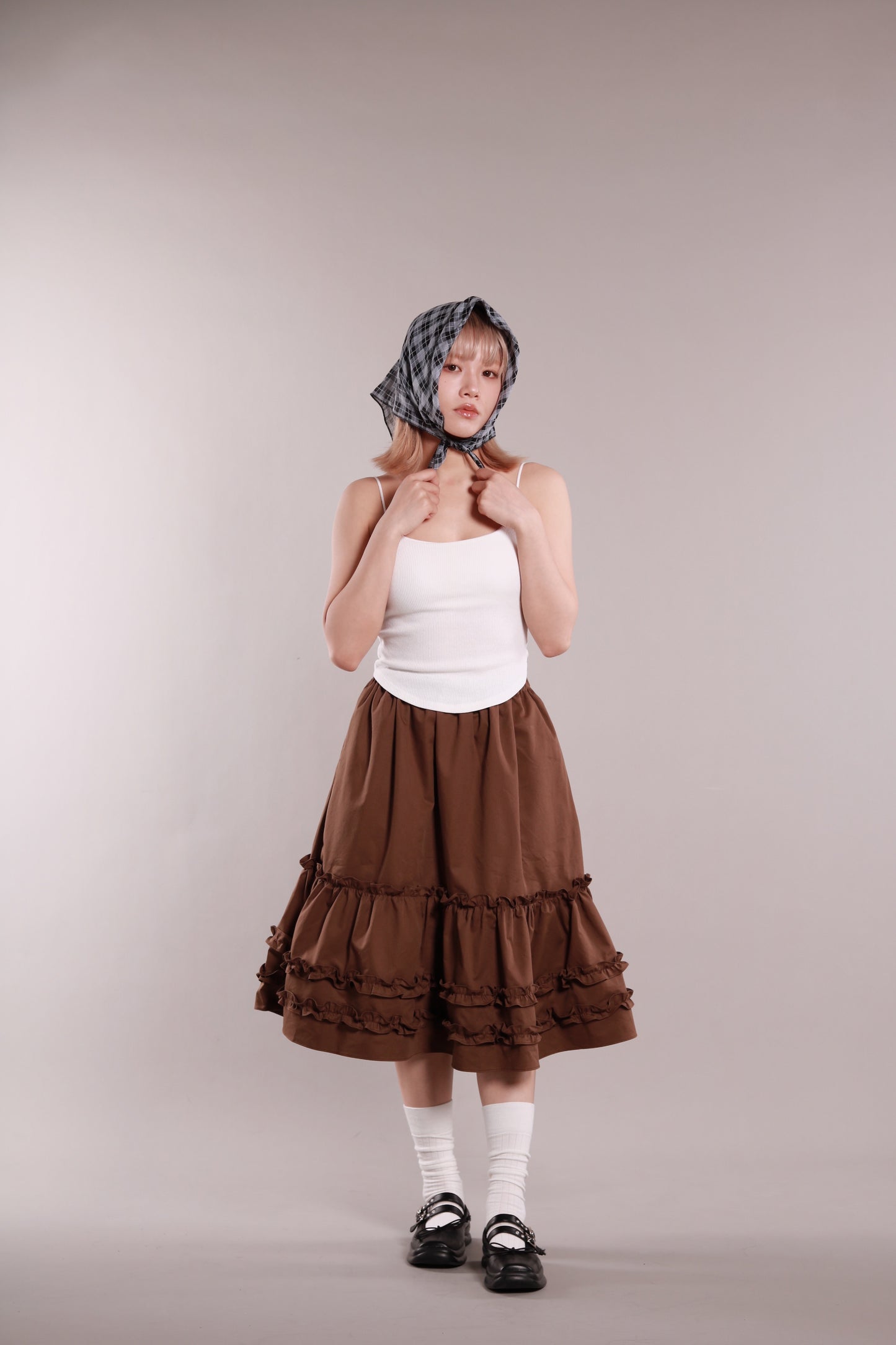 Scoop Bra Top (White)