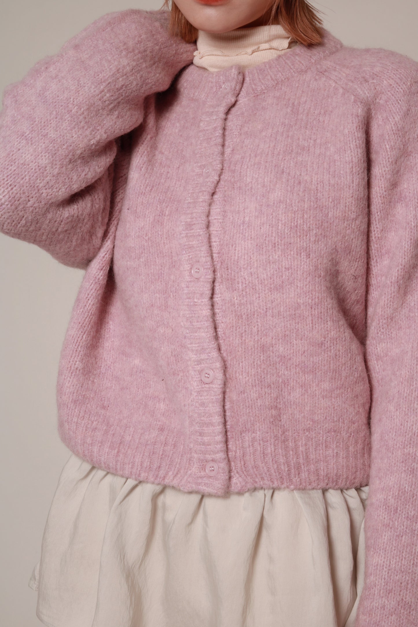 Grandma Cardigan (Pink)