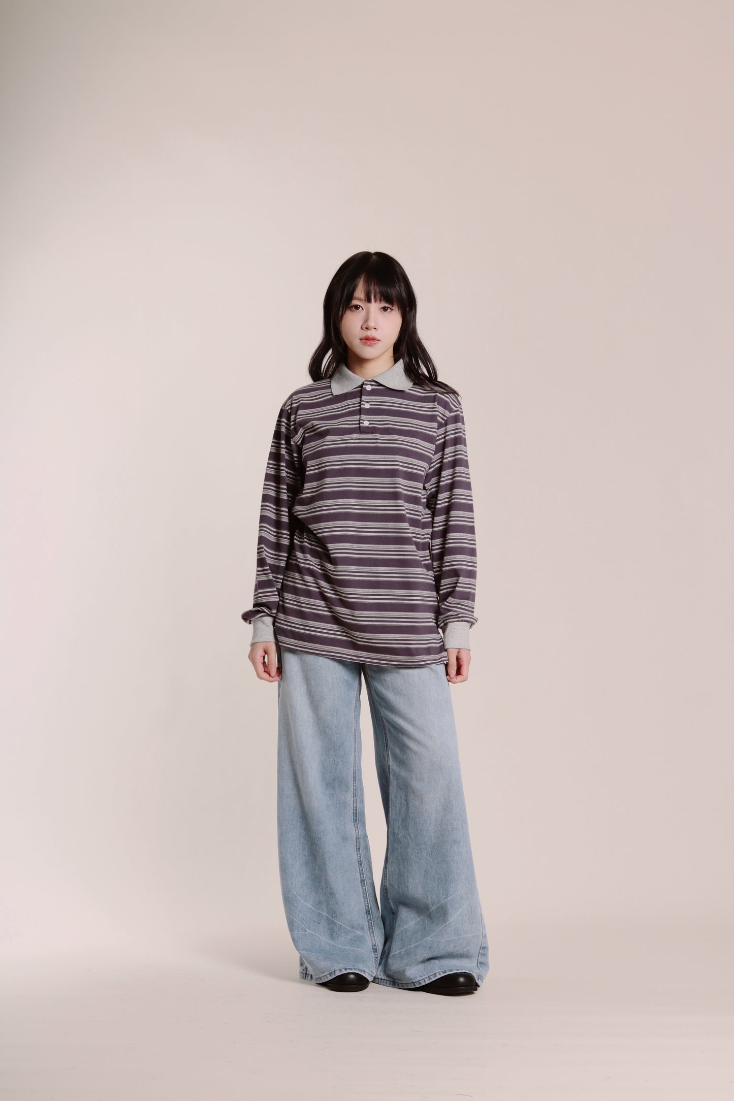 Striped Top (Purple)