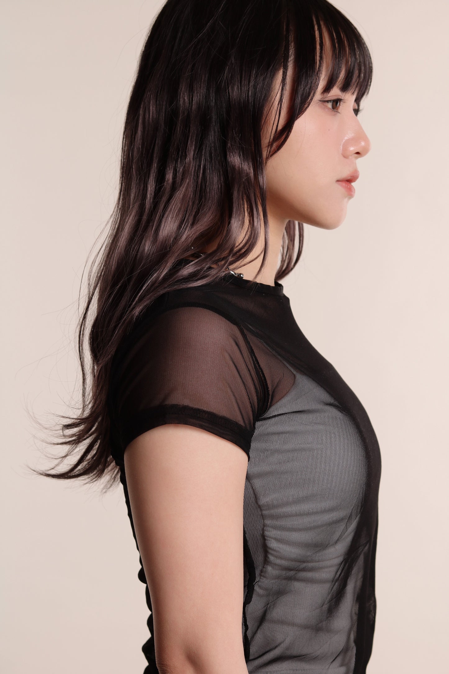 Summer See Through Tee (Black)