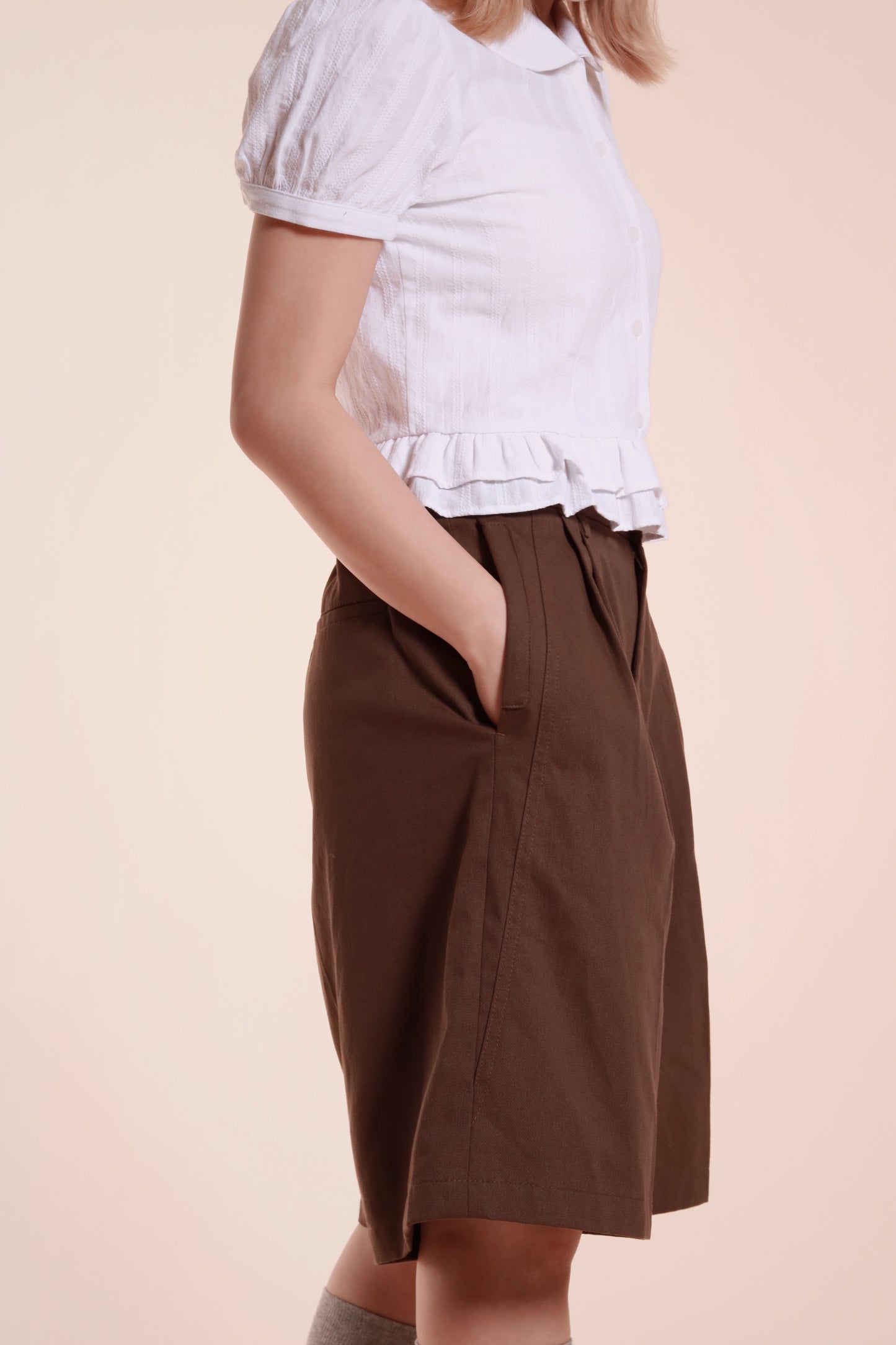 Youth Shorts (Brown)