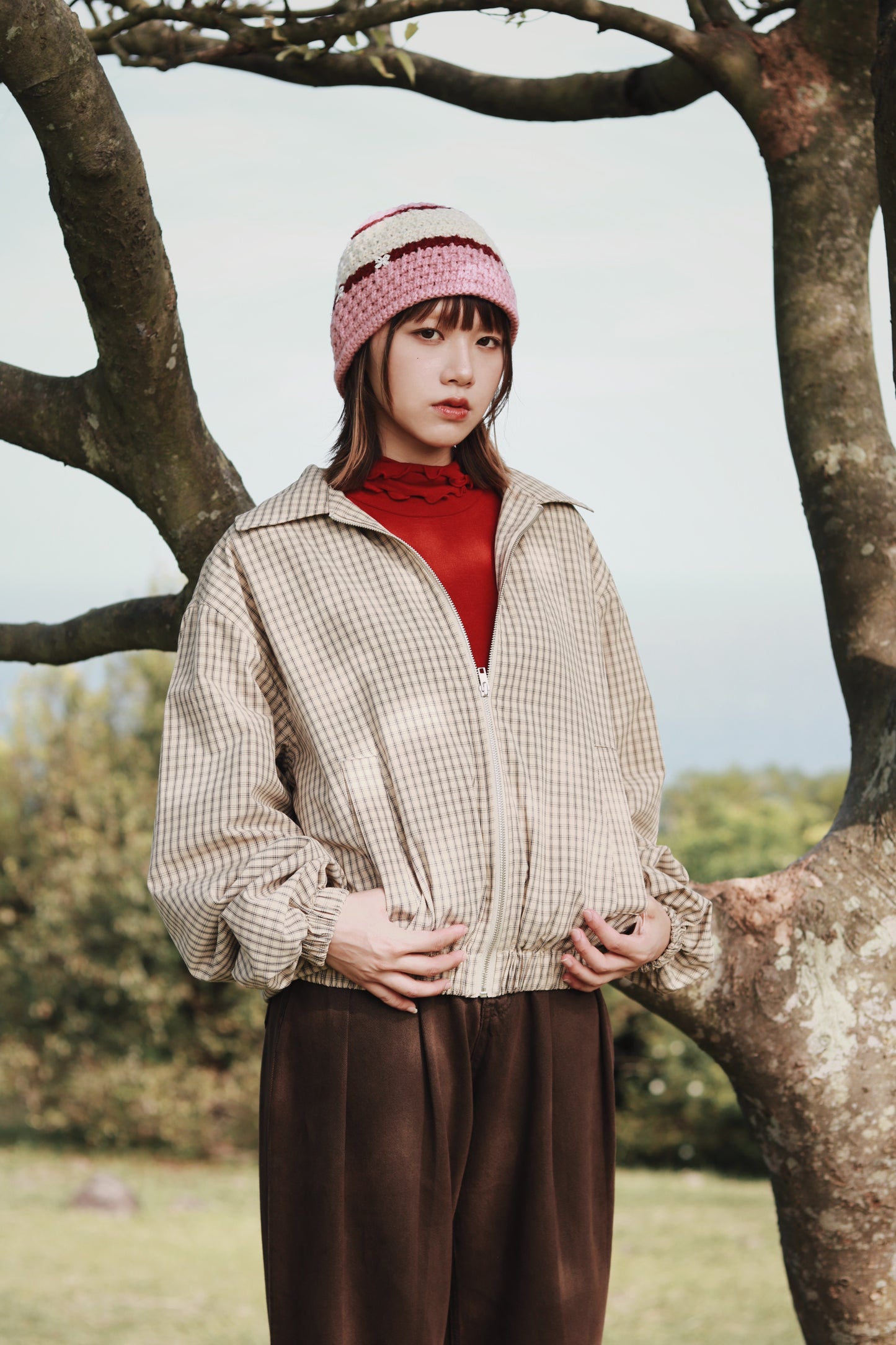 Little Ribbon Bucket Hat (Pink)