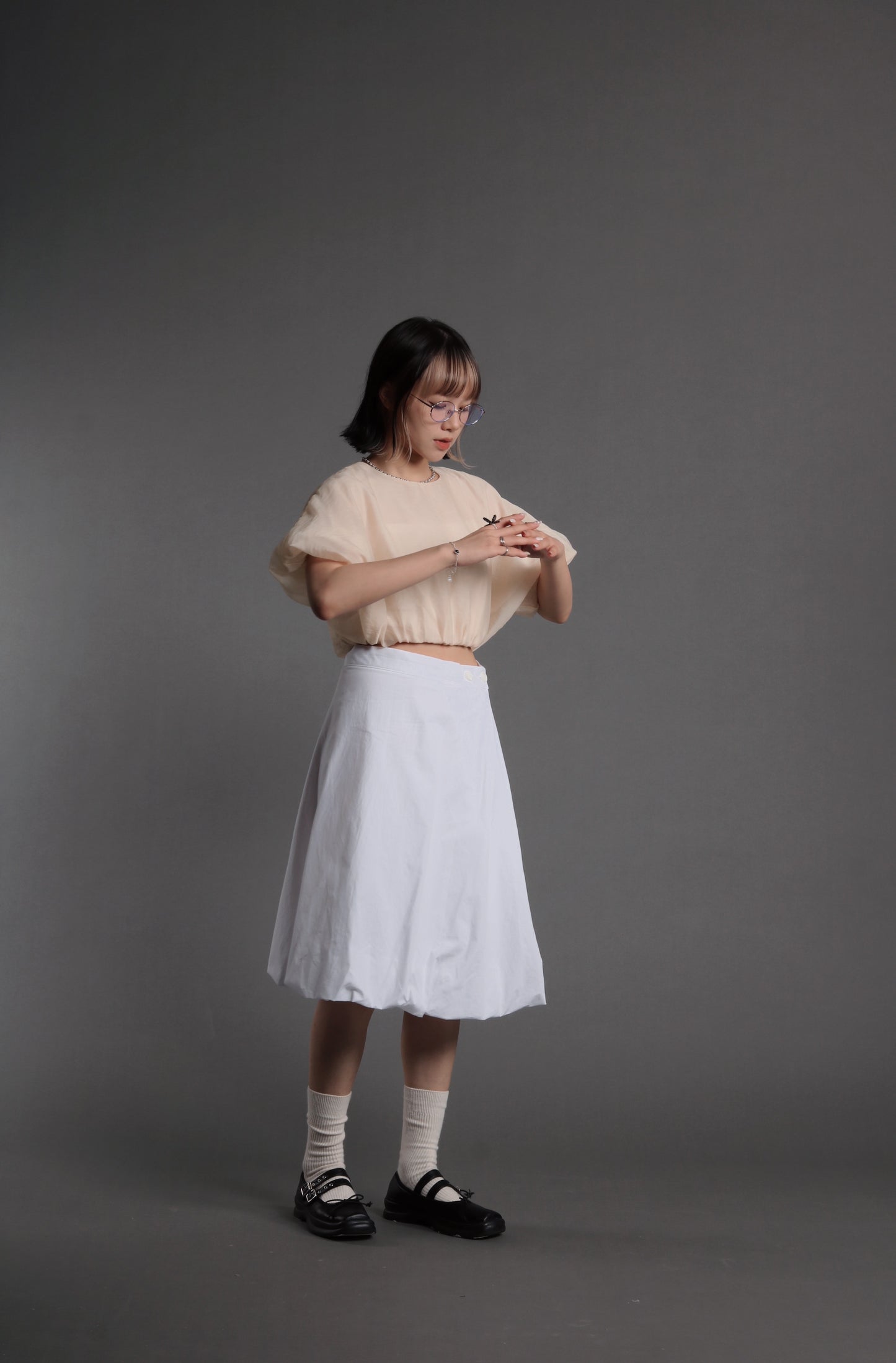 Bubble Blouse (Yellow)