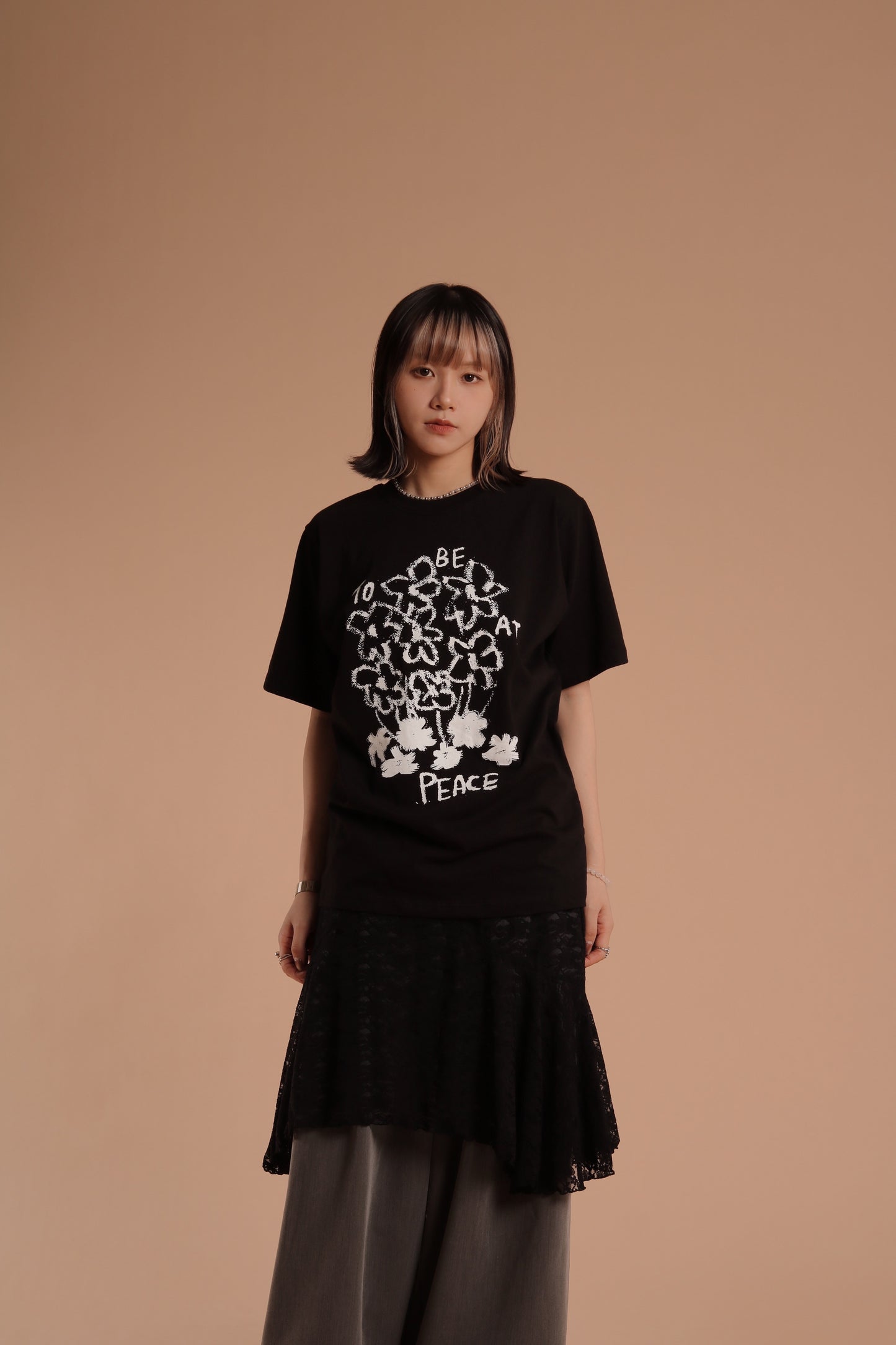 Flower Tee (Black)