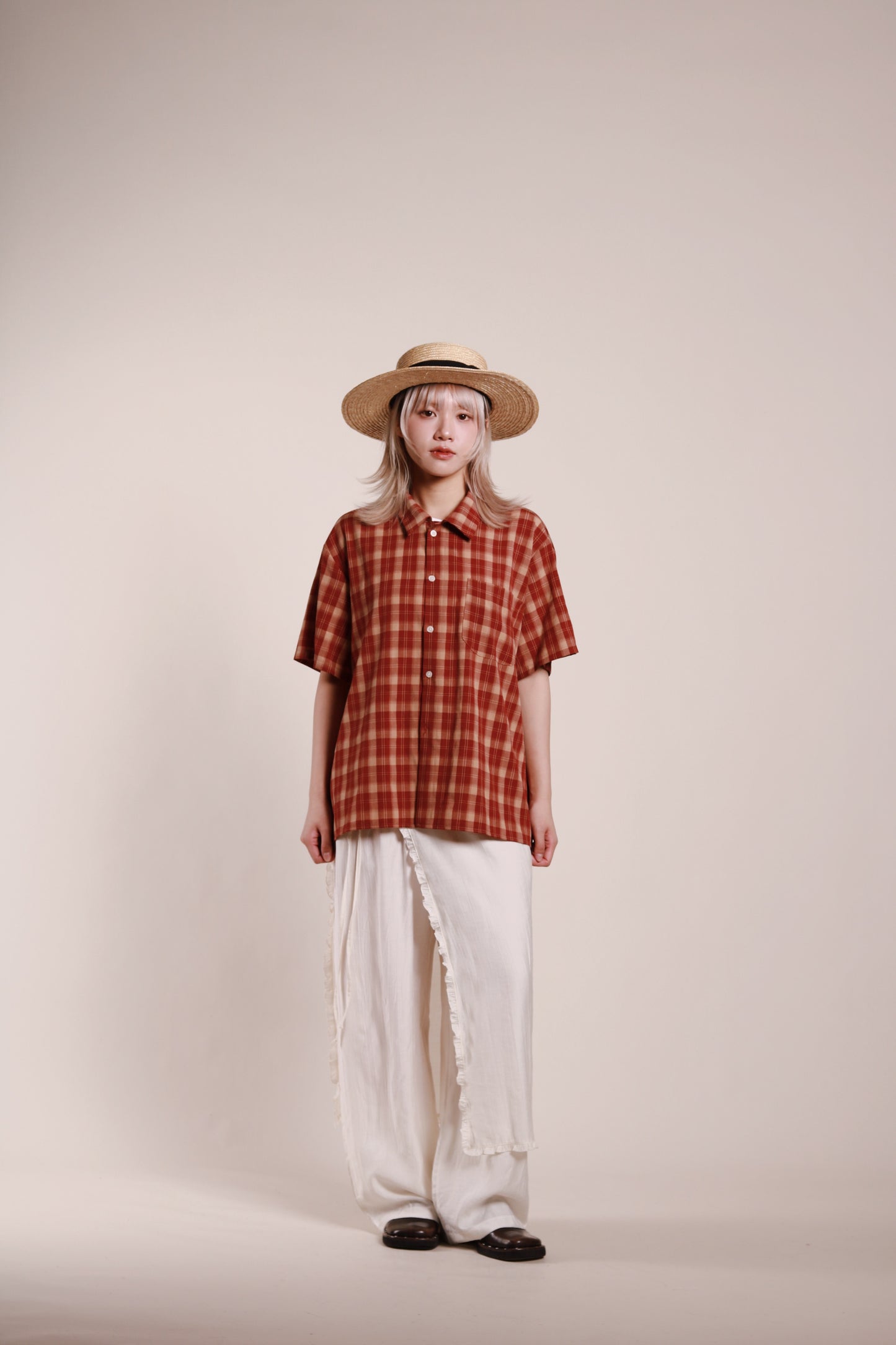 Wanda Layered Pants (Ivory)