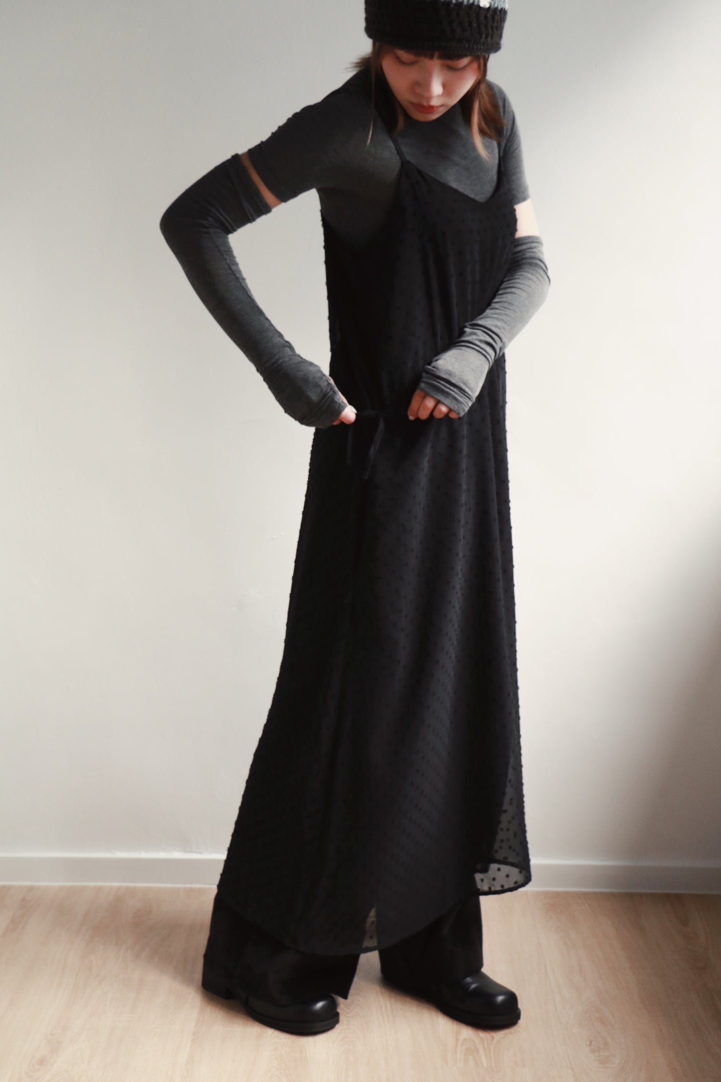 Dot Dot Dress (Black)