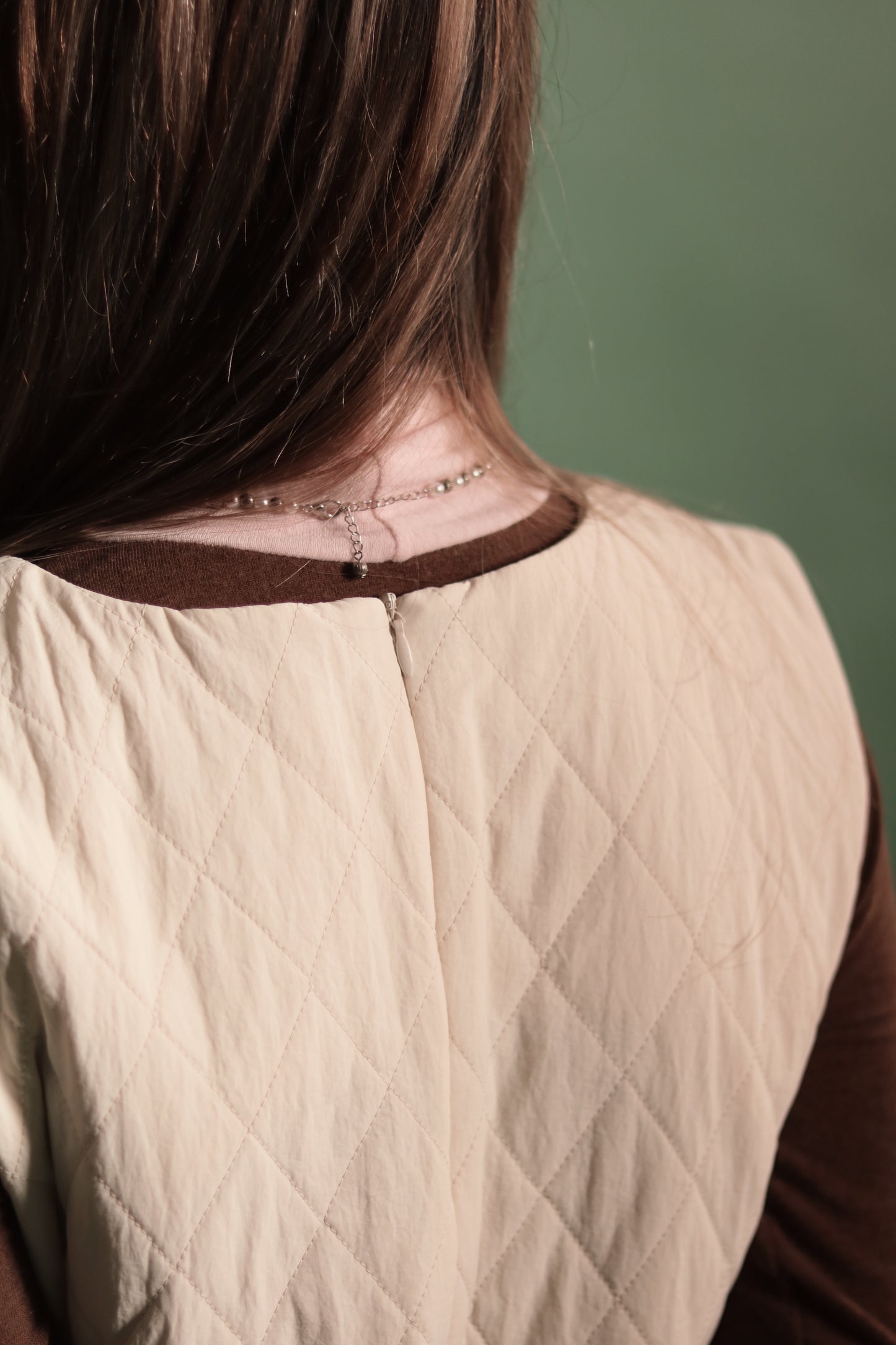 Doll Padded Dress (Ivory)